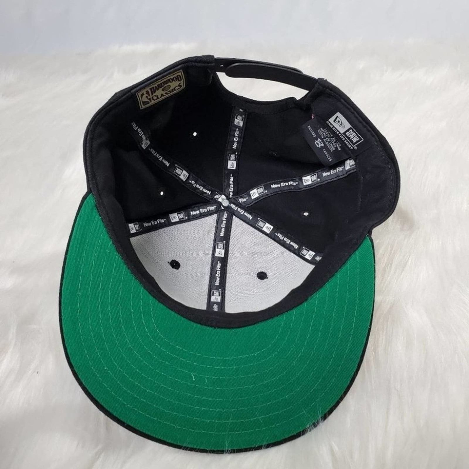 New Era New Era Miami Heat Hardwood Classics Snapback Cap Size ONE SIZE - 6 Thumbnail