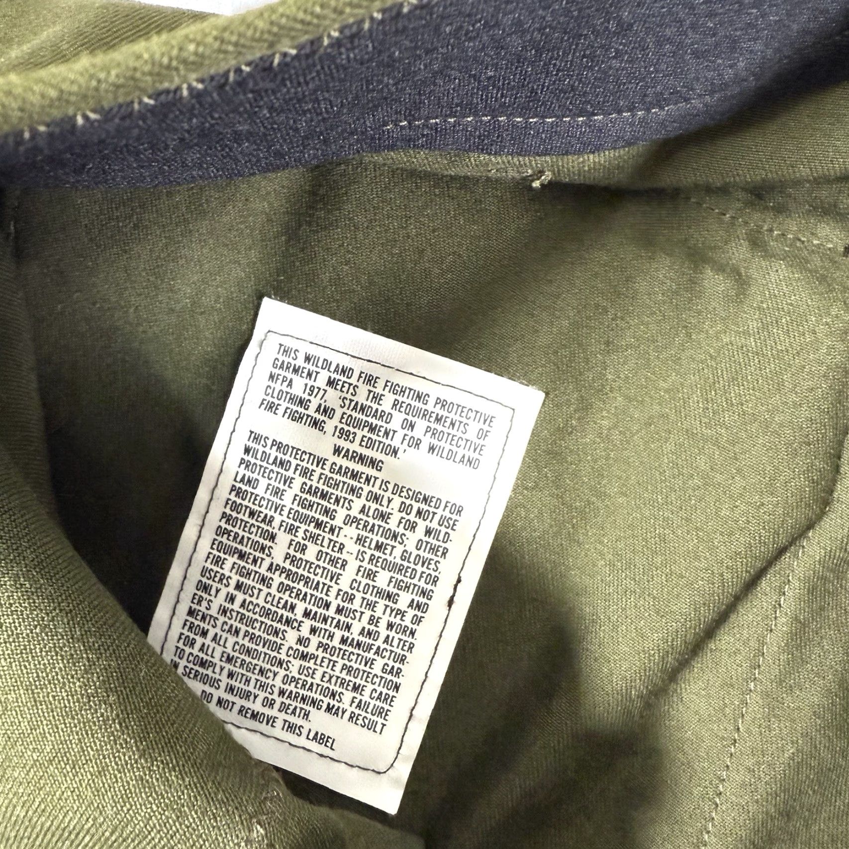 Vintage VINTAGE Wildland Firefighting Pants Mens 36x30 Flame-Resistant Workwear Green 90s Firefighter FSS Size US 36 / EU 52 - 6 Thumbnail