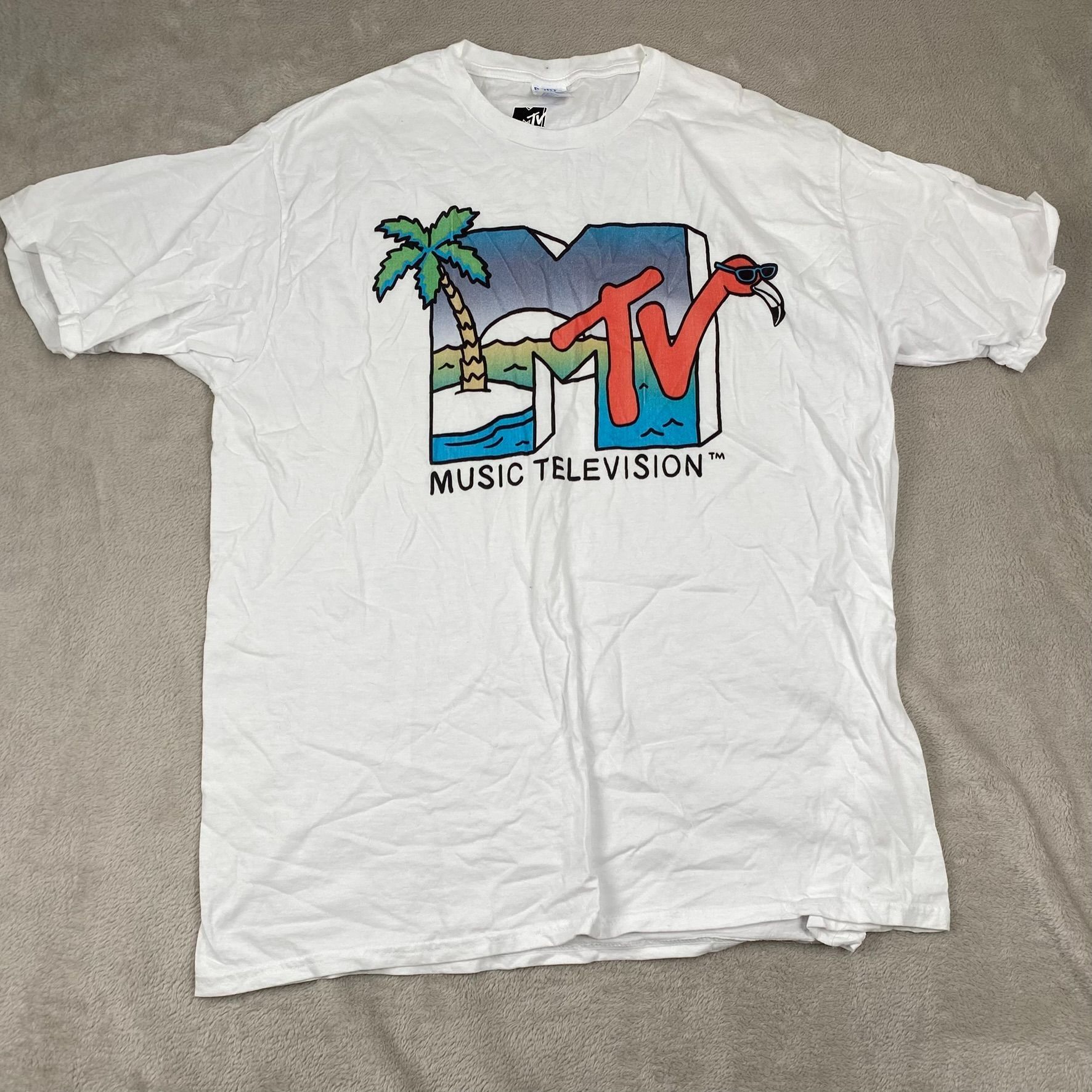 Mtv MTV Men's Graphic T-Shirts Bundle XL and L Size US XL / EU 56 / 4 - 15 Thumbnail