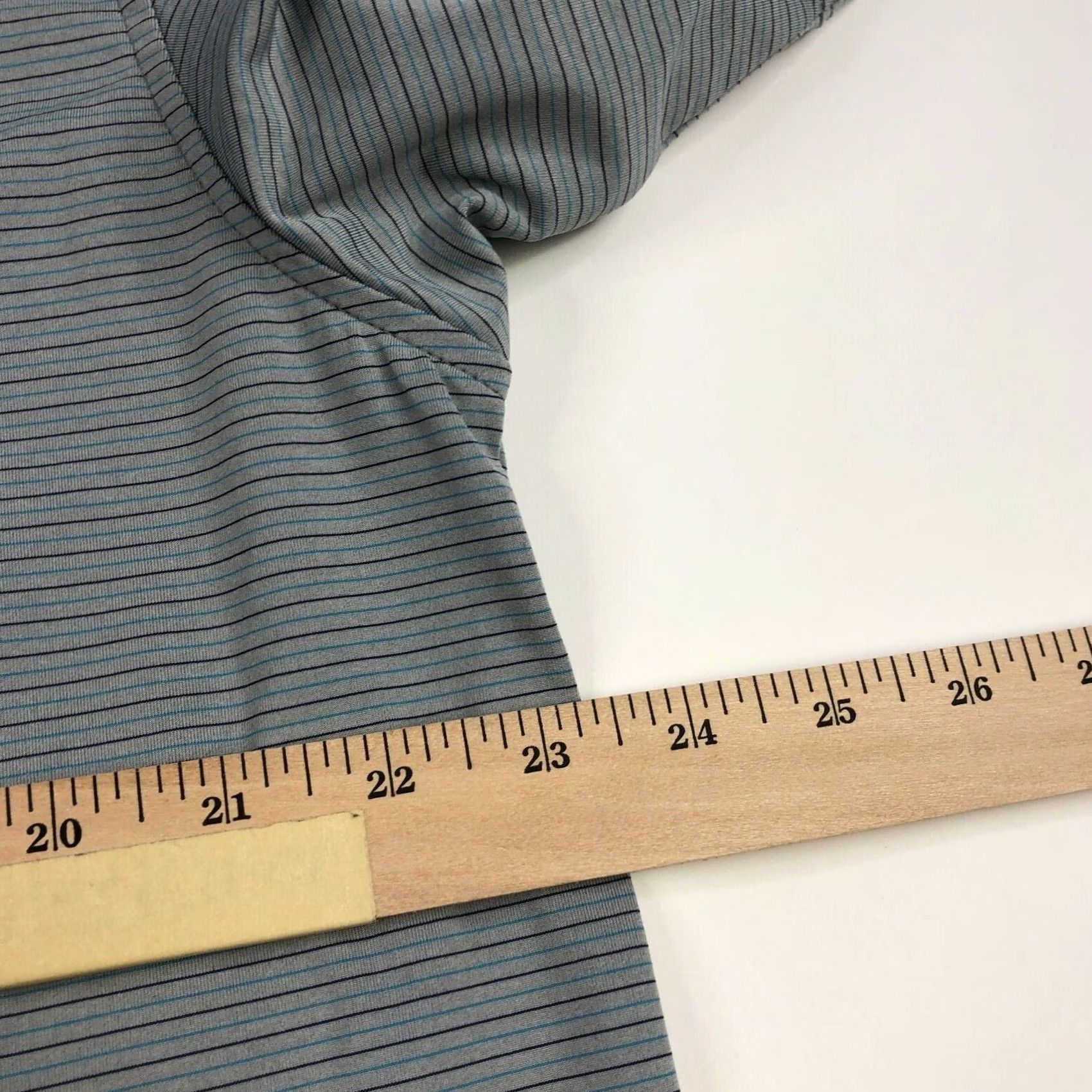 Peter Millar Peter Millar Summer Comfort Golf Polo Shirt Short Sleeve Gray Large L Men’s Polo Shirt Size US L / EU 52-54 / 3 - 3 Thumbnail