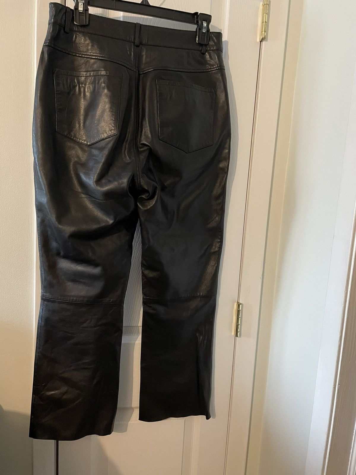 Designer Walter Baker Leather Pants SZ 6 Size 28" / US 6 / IT 42 - 4 Thumbnail