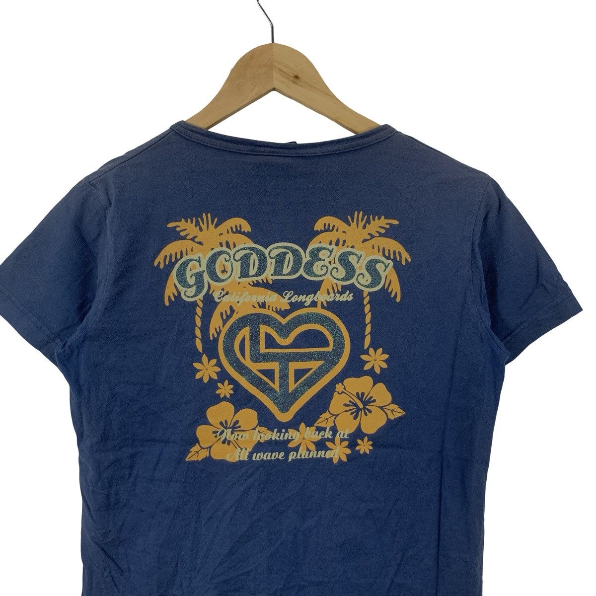 Vintage Vintage Goddess California Longboards Graphic Tee Floral Size L / US 10 / IT 46 - 8 Thumbnail