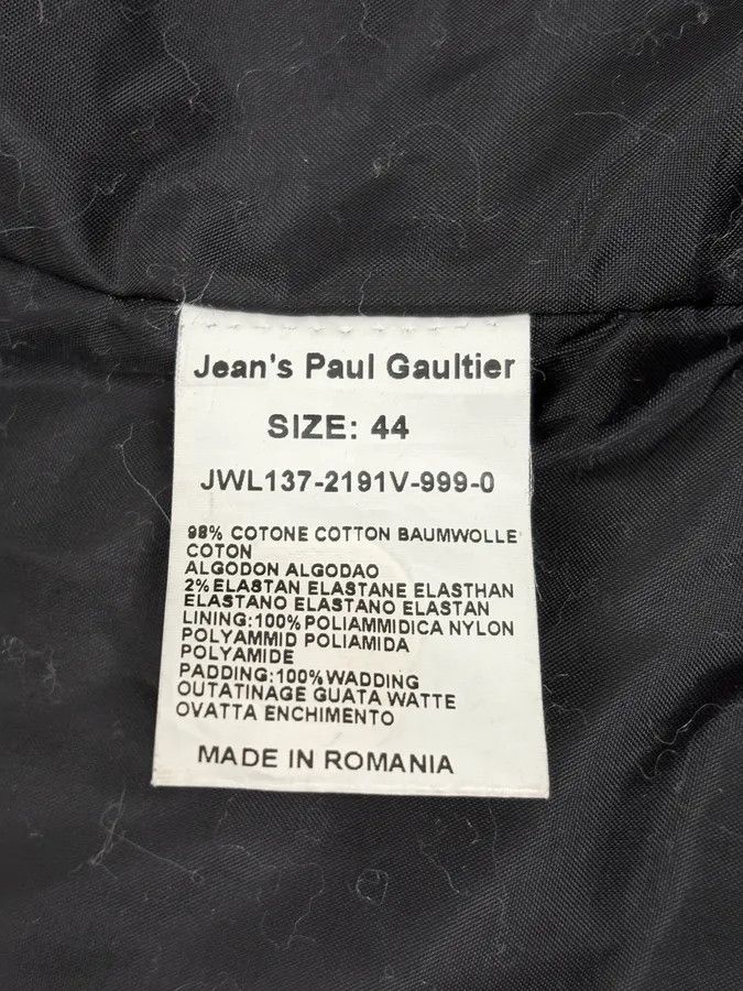Jean Paul Gaultier 2000s Jean Paul Gaultier Black Detachable Obscure Trenchcoat Size US S / EU 44-46 / 1 - 15 Thumbnail