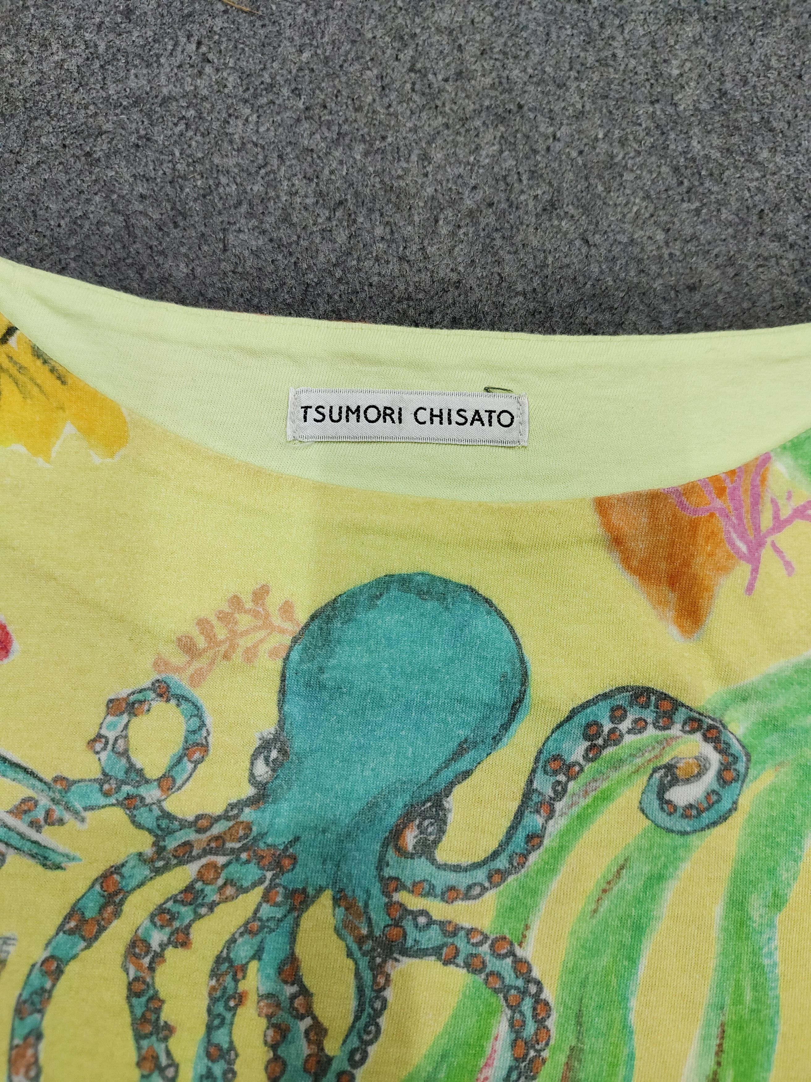 Tsumori Chisato Tsumori Chisato-Artwear Whimsical Fantasy Nature Graphic Top Size M / US 6-8 / IT 42-44 - 7 Thumbnail