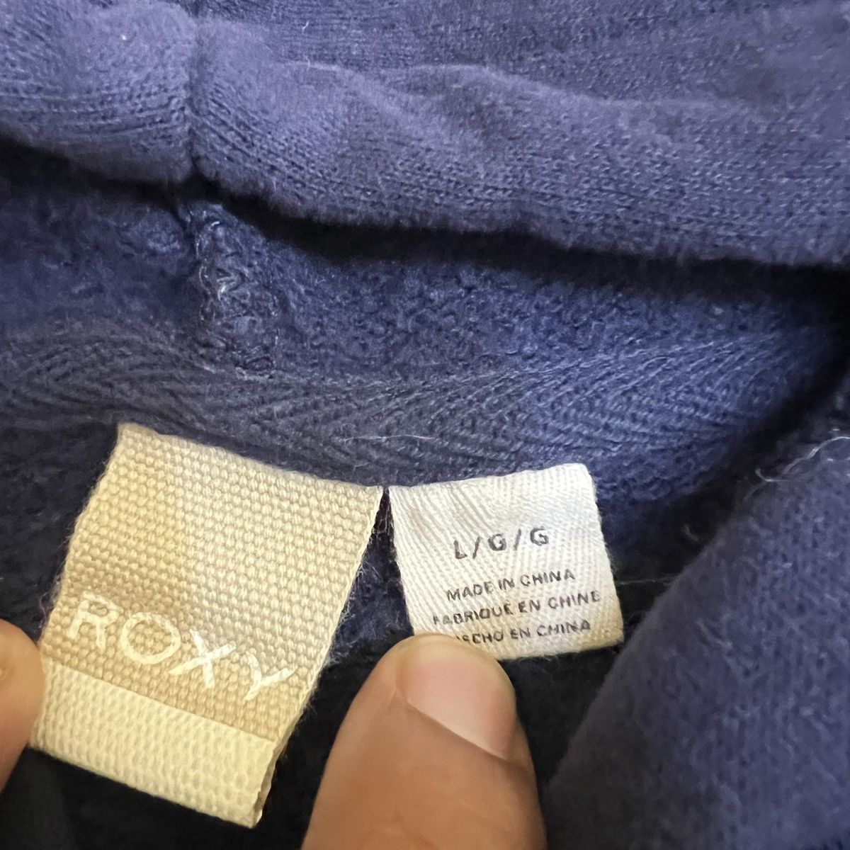 Sun Surf Roxy SpellOut Hoodie Size L / US 10 / IT 46 - 3 Thumbnail