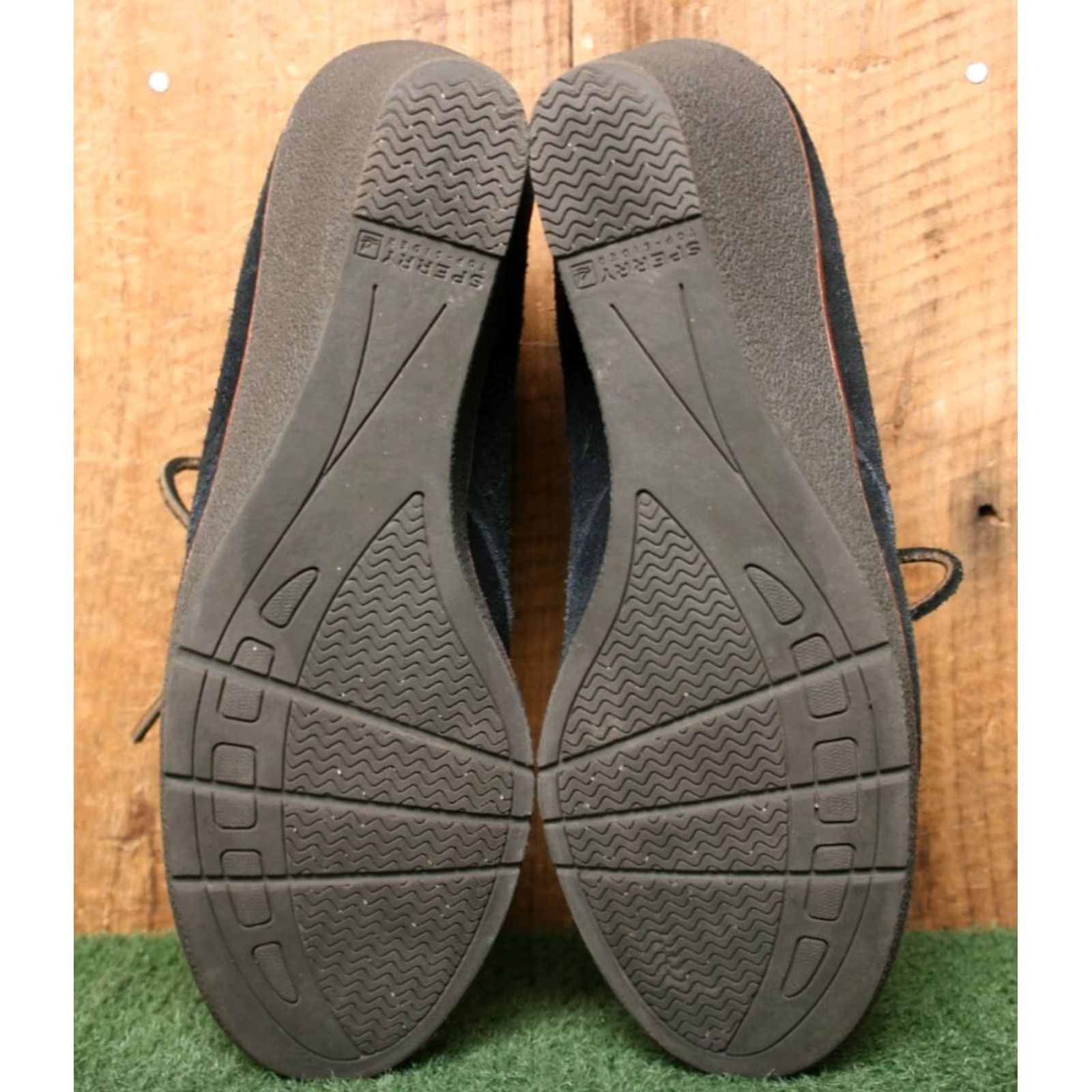 Sperry SPERRY Top-Sider Harlow Blue Suede Round Toe Lace Up Wedge Bootie Sz. 9M Womens Shoes Size US 9 / IT 39 - 6 Thumbnail