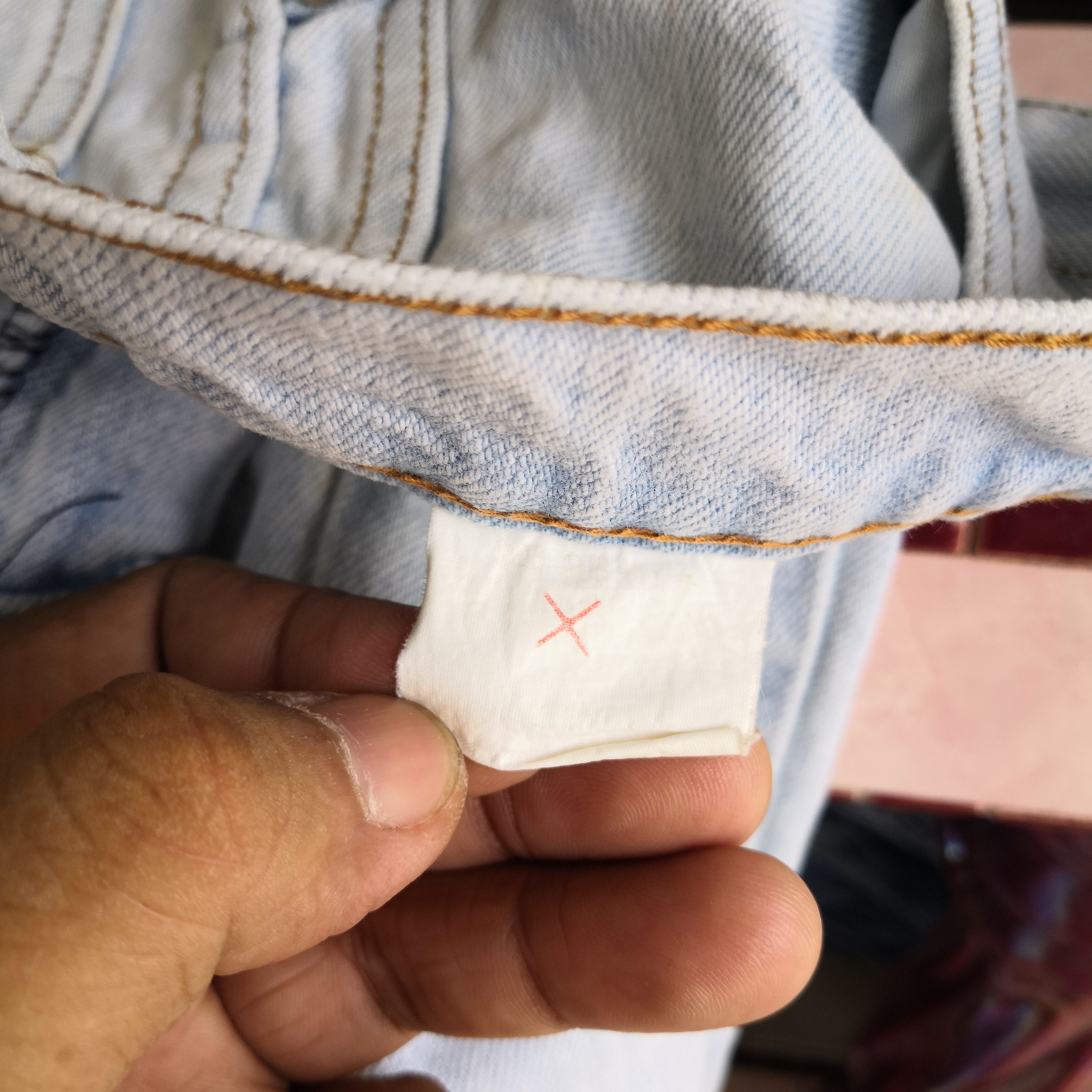 Levi's Vintage Levis Sun Faded Jeans Levi's Light Wash Denim Pants Size 26" / US 2 / IT 38 - 9 Thumbnail