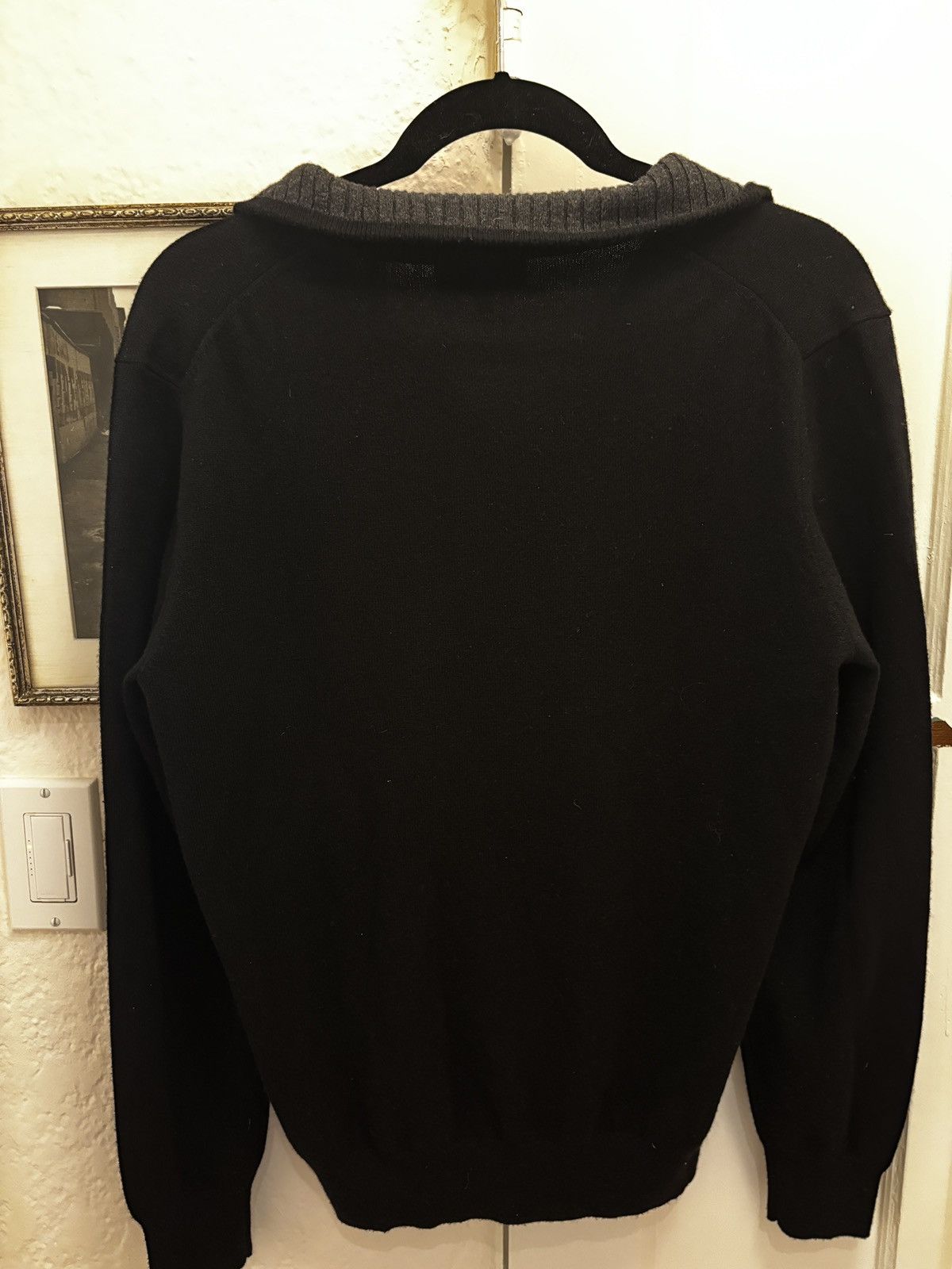 Neiman Marcus Neiman Marcus Cashmere Quarter-Zip Pullover Sweater Size US M / EU 48-50 / 2 - 5 Thumbnail
