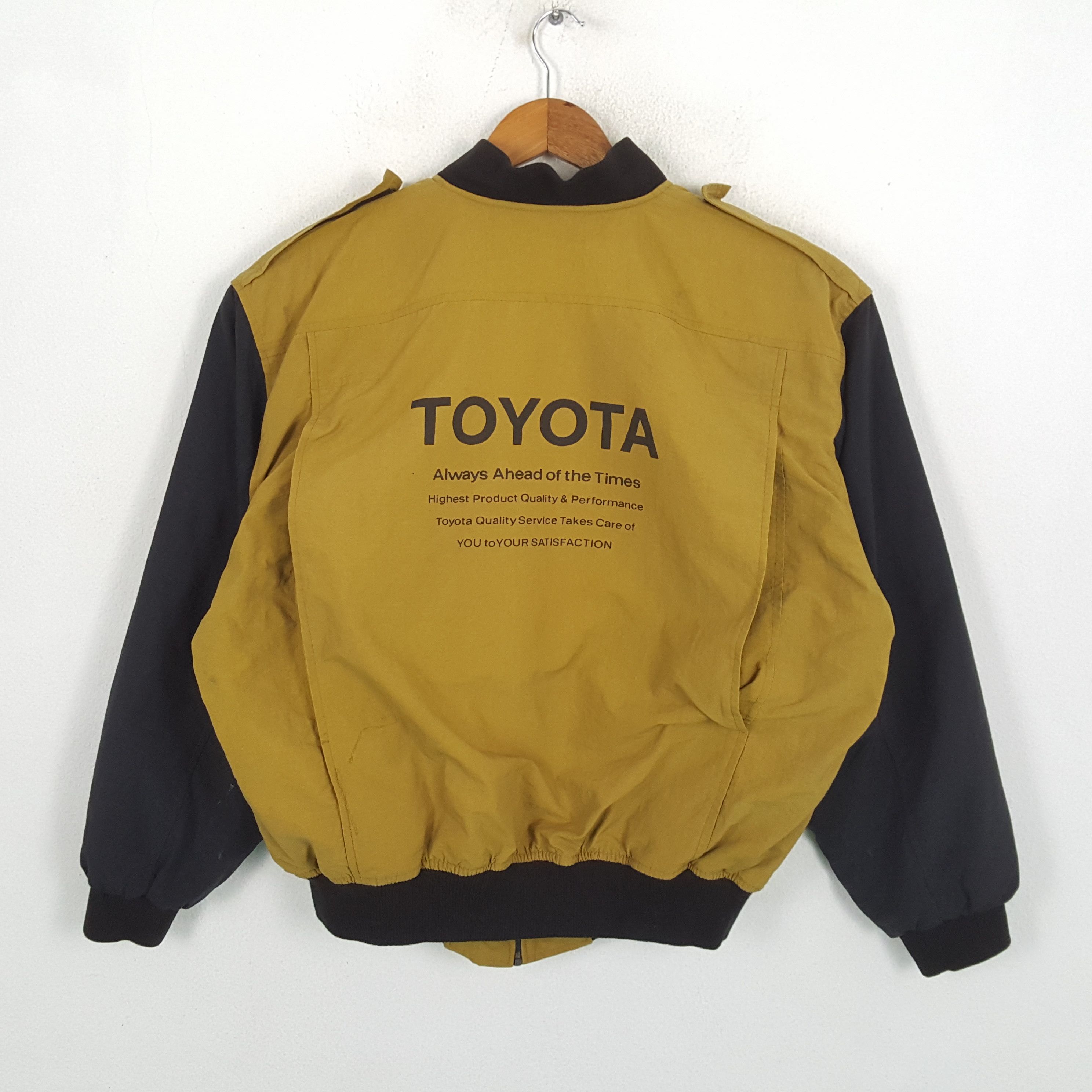 Japanese Brand × Vintage Vintage TOYOTA Racing Team Bombers Jacket Size US XL / EU 56 / 4 - 1 Thumbnail