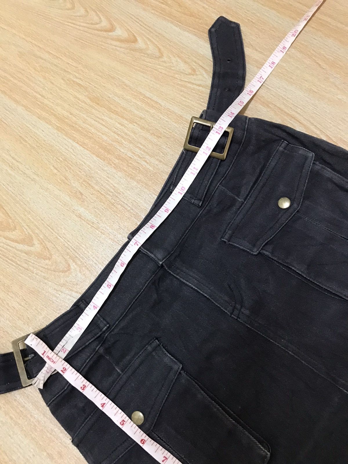 Japanese Brand Vintage Kirke Japanese Brand Denim Mini Skirts Made In Japan Size 28" / US 6 / IT 42 - 12 Thumbnail