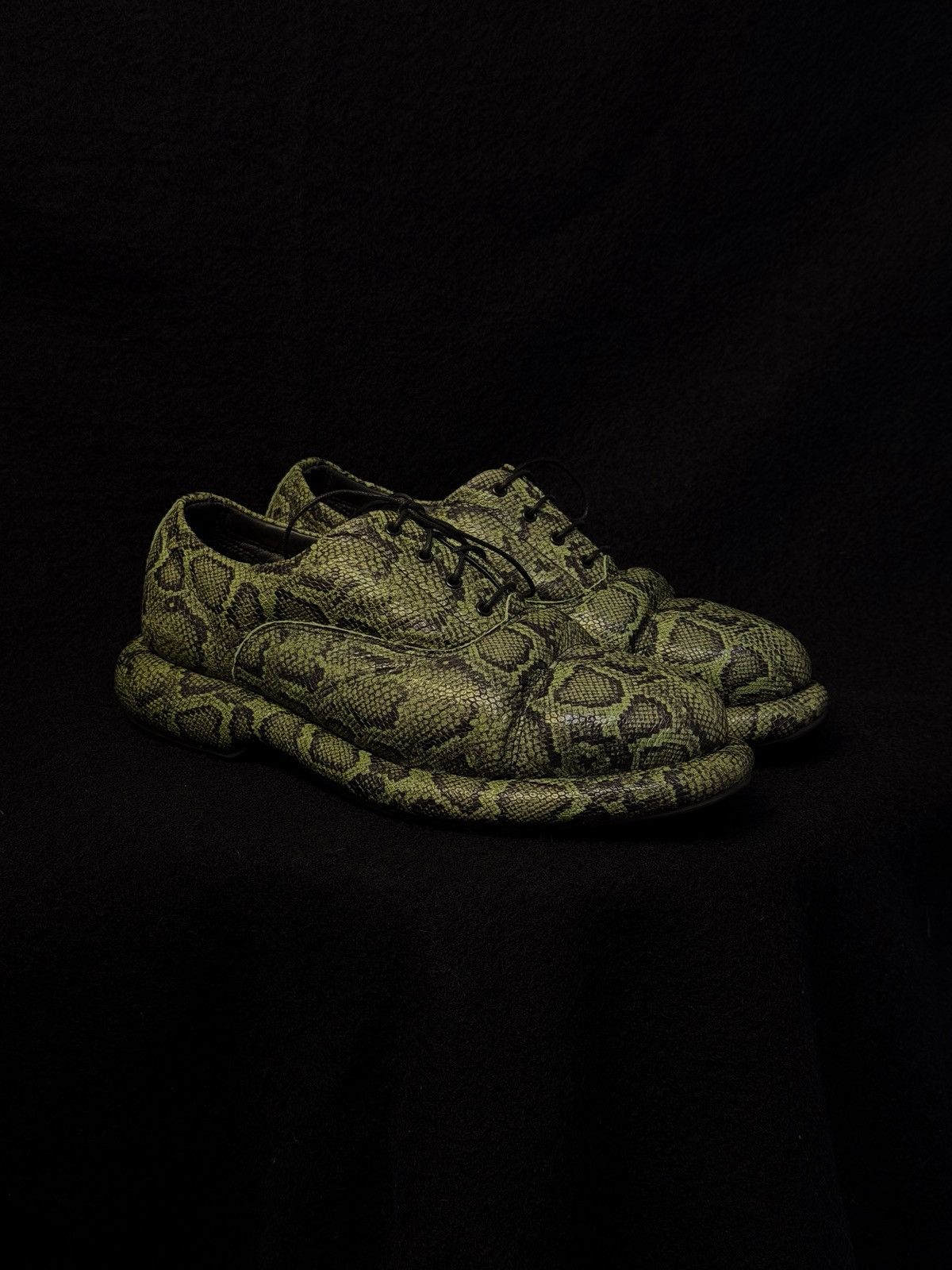 Clarks × Martine Rose Martine Rose x Clarks Green Snake Oxfords Size 7.5 Worn Once Size US 7.5 / IT 37.5 - 4 Thumbnail