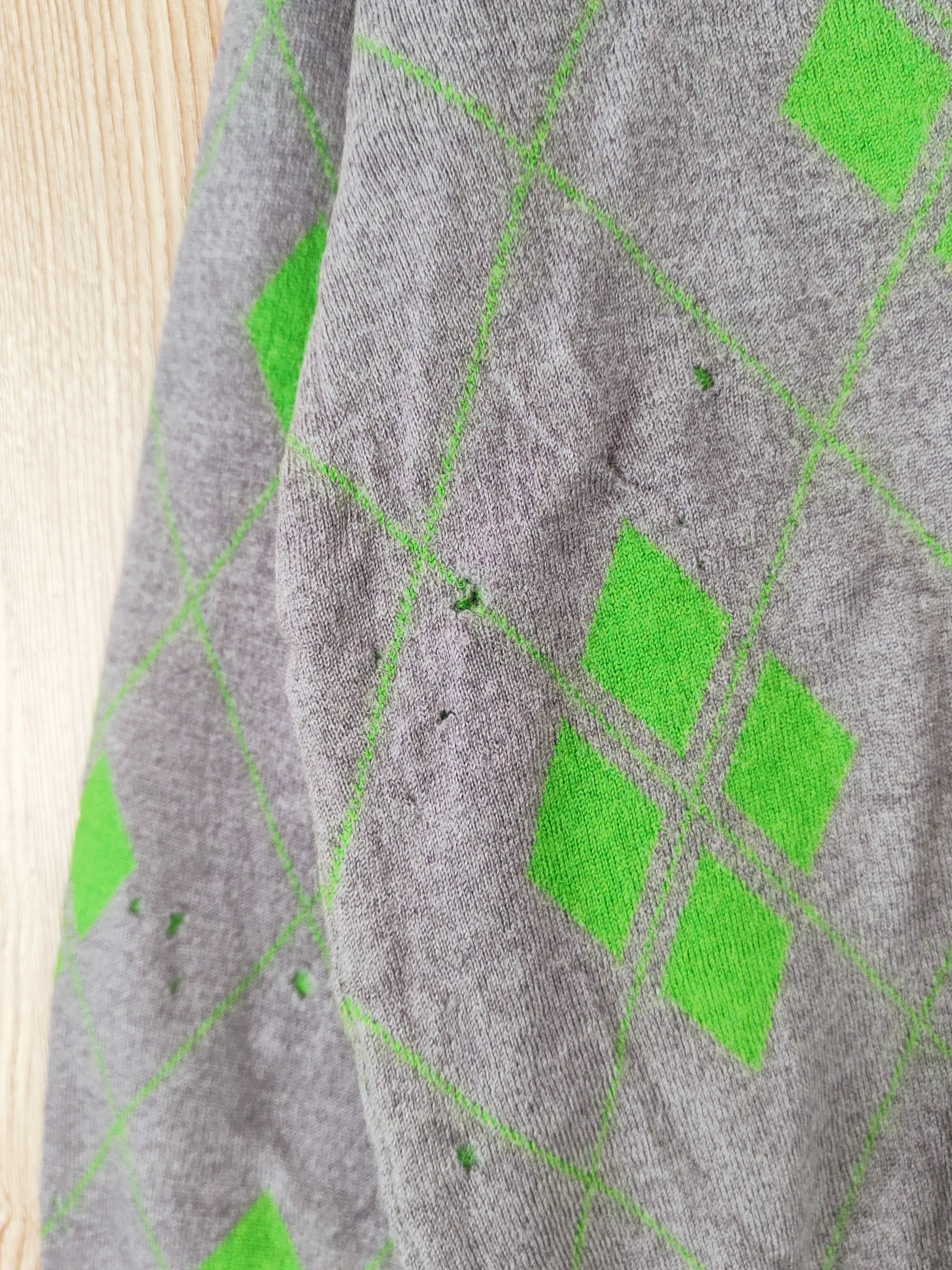 Christian Dior Monsieur Christian Dior Sports ripped Knitwear Sweatshirts #W740 Size S / US 4 / IT 40 - 3 Thumbnail