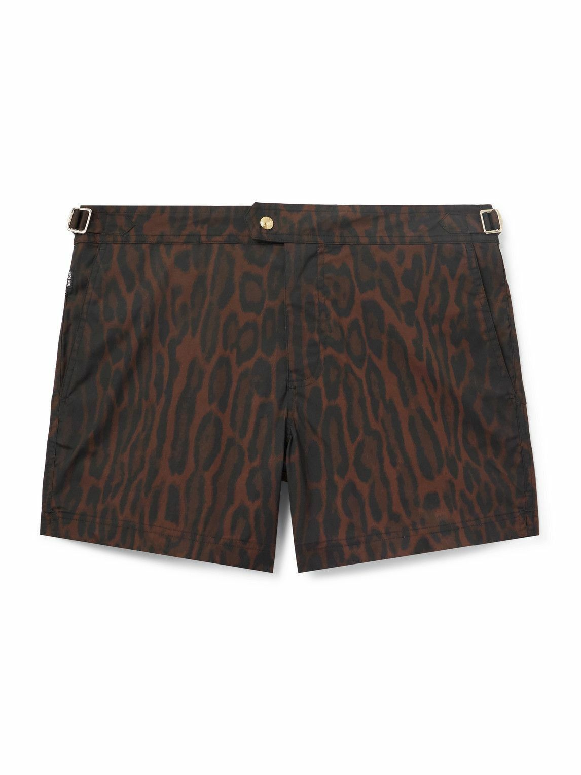 Tom Ford o1loc1c1225 BSS001 Swimwear Short in Brown Size US 34 / EU 50 - 1 Thumbnail