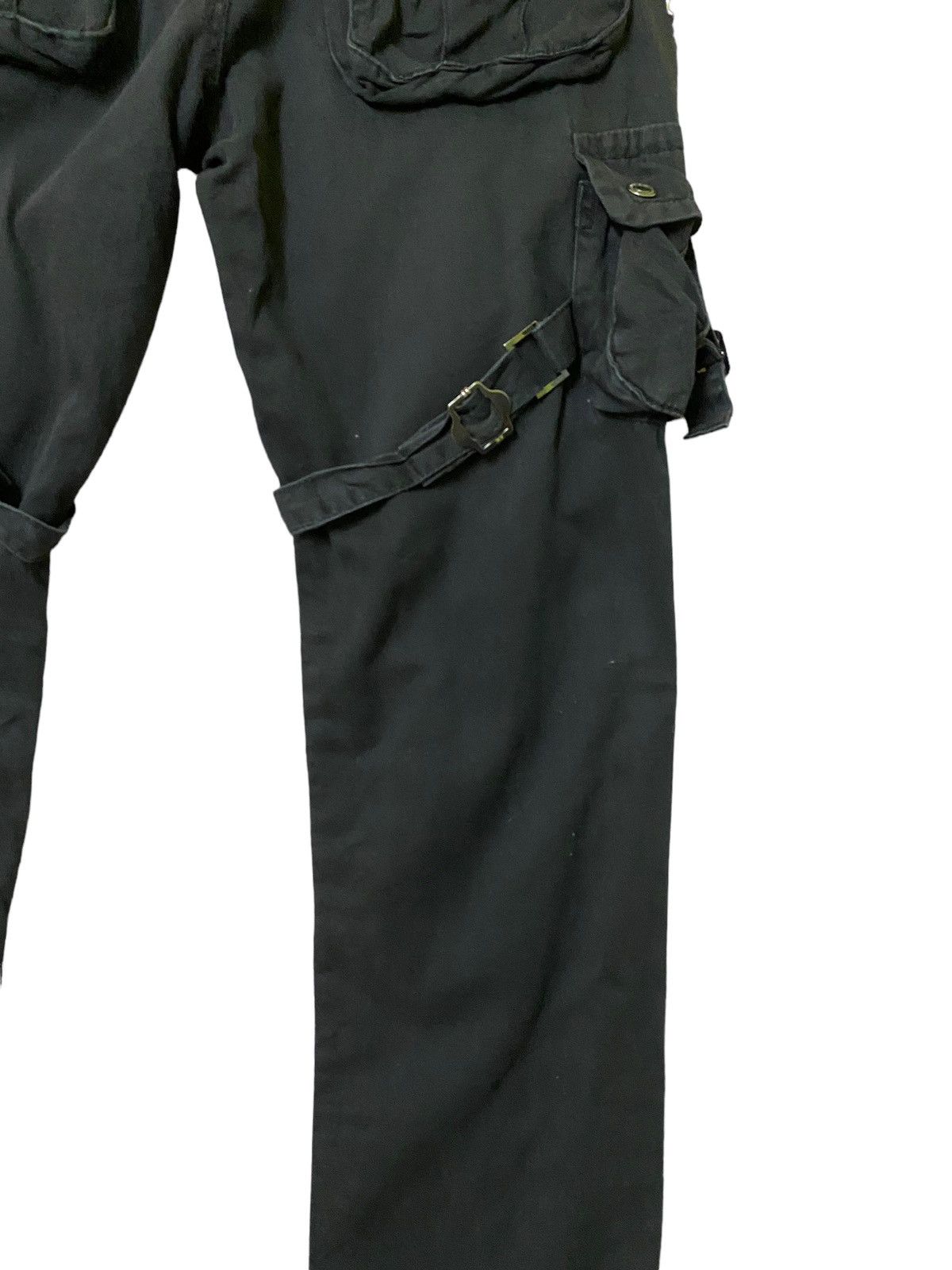 LOWBOX Rare LowBox Bondage Multipocket Punk Revolution Pants Size US 29 - 14 Thumbnail