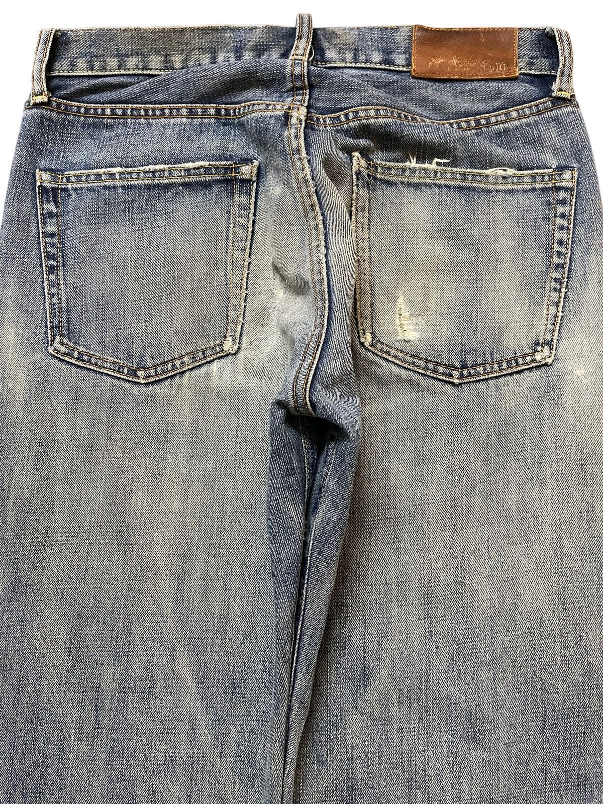 Uniqlo Vintage Japanese Uniqlo Stone Wash Distress Style Jeans Size US 30 / EU 46 - 5 Thumbnail