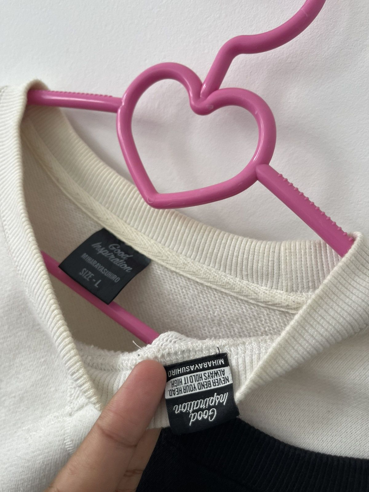 GU × Maison MIHARA YASUHIRO Rare MIHARAYASUHIRO X Good Inspiration Sweatshirt Size US L / EU 52-54 / 3 - 6 Thumbnail