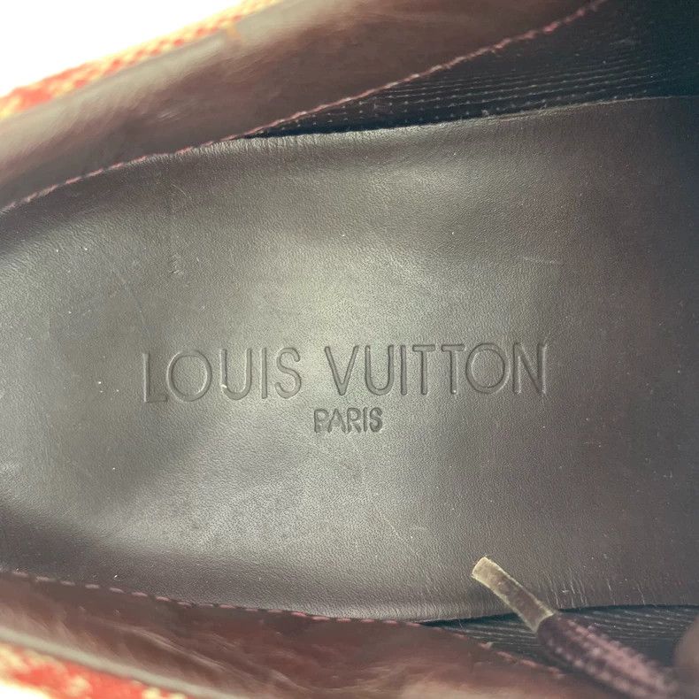 Louis Vuitton Louis Vuitton Color-block logo jacquard full print flat la Size US 5.5 / EU 38 - 7 Thumbnail