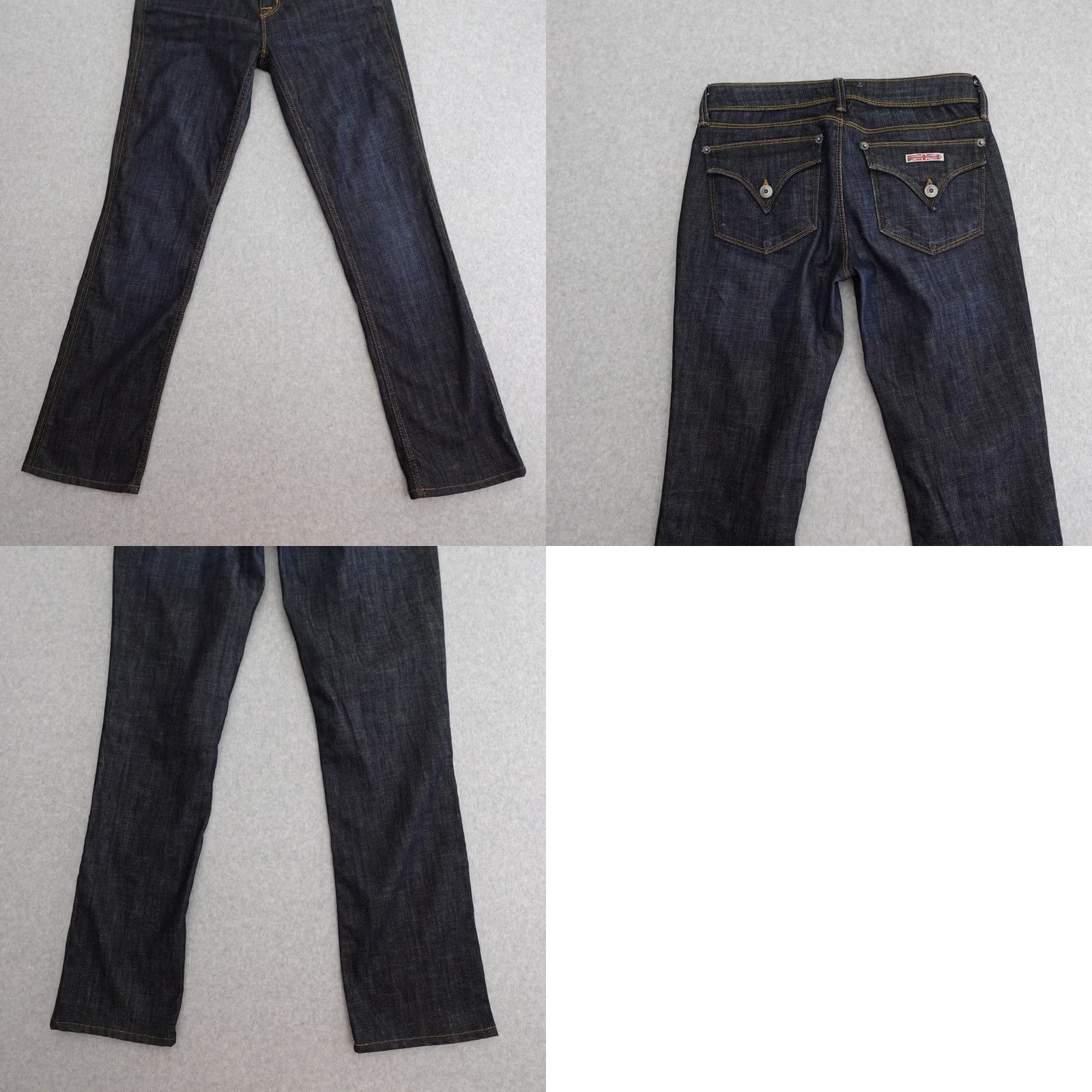 Hudson Hudson Jeans Skinny Denim Dark Wash 26 Women 26x28 Distressed Pockets USA 2000s Womens Jeans Size 26" / US 2 / IT 38 - 9 Thumbnail