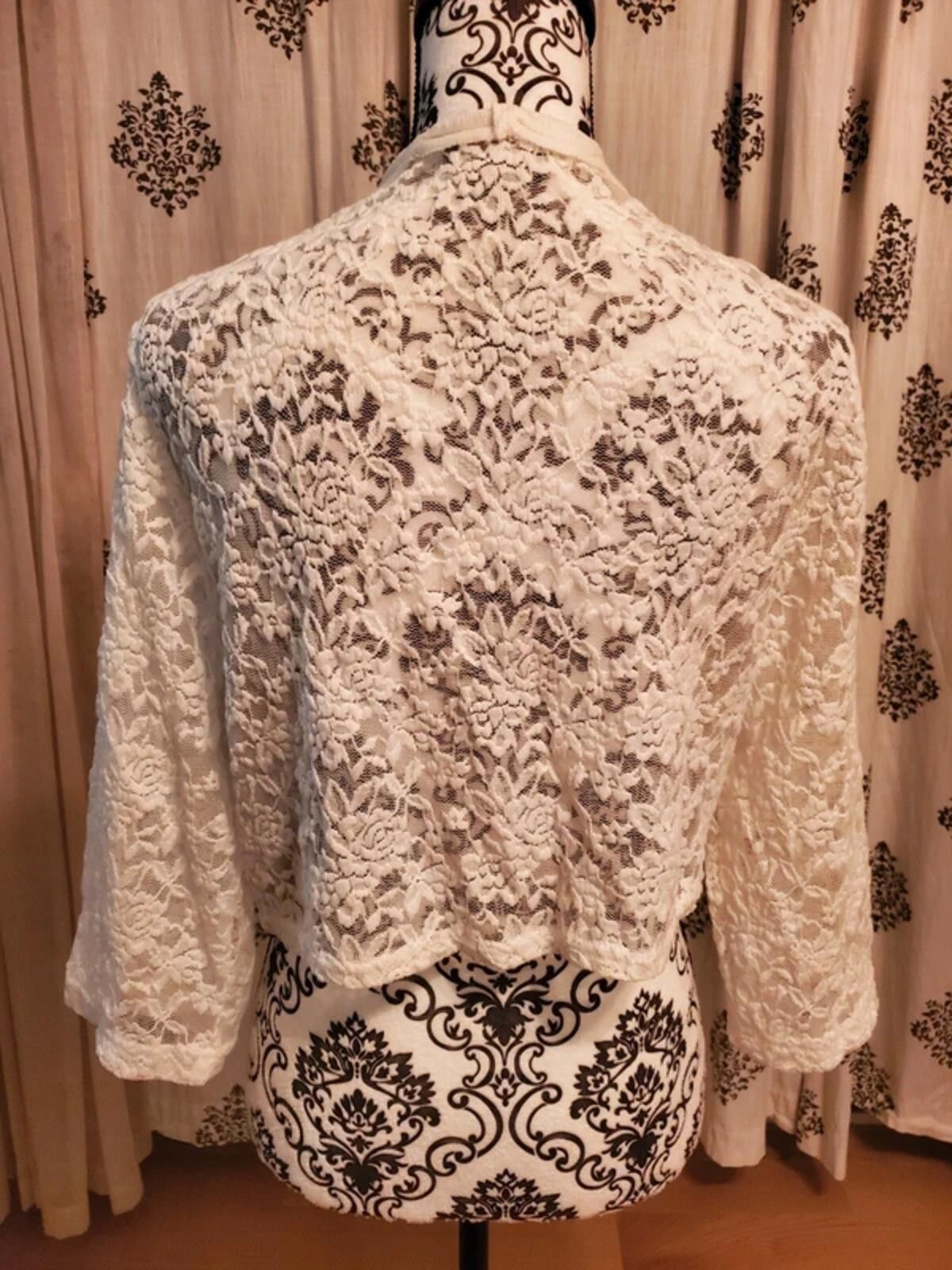Other Connected Apparel Lace Top Size L / US 10 / IT 46 - 2 Thumbnail