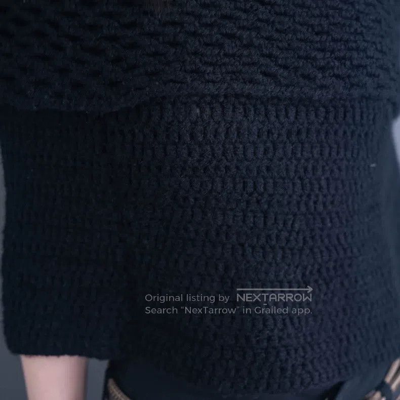 Junya Watanabe Junya Watanabe Black double-layered knitted cape Size XS / US 0-2 / IT 36-38 - 6 Thumbnail