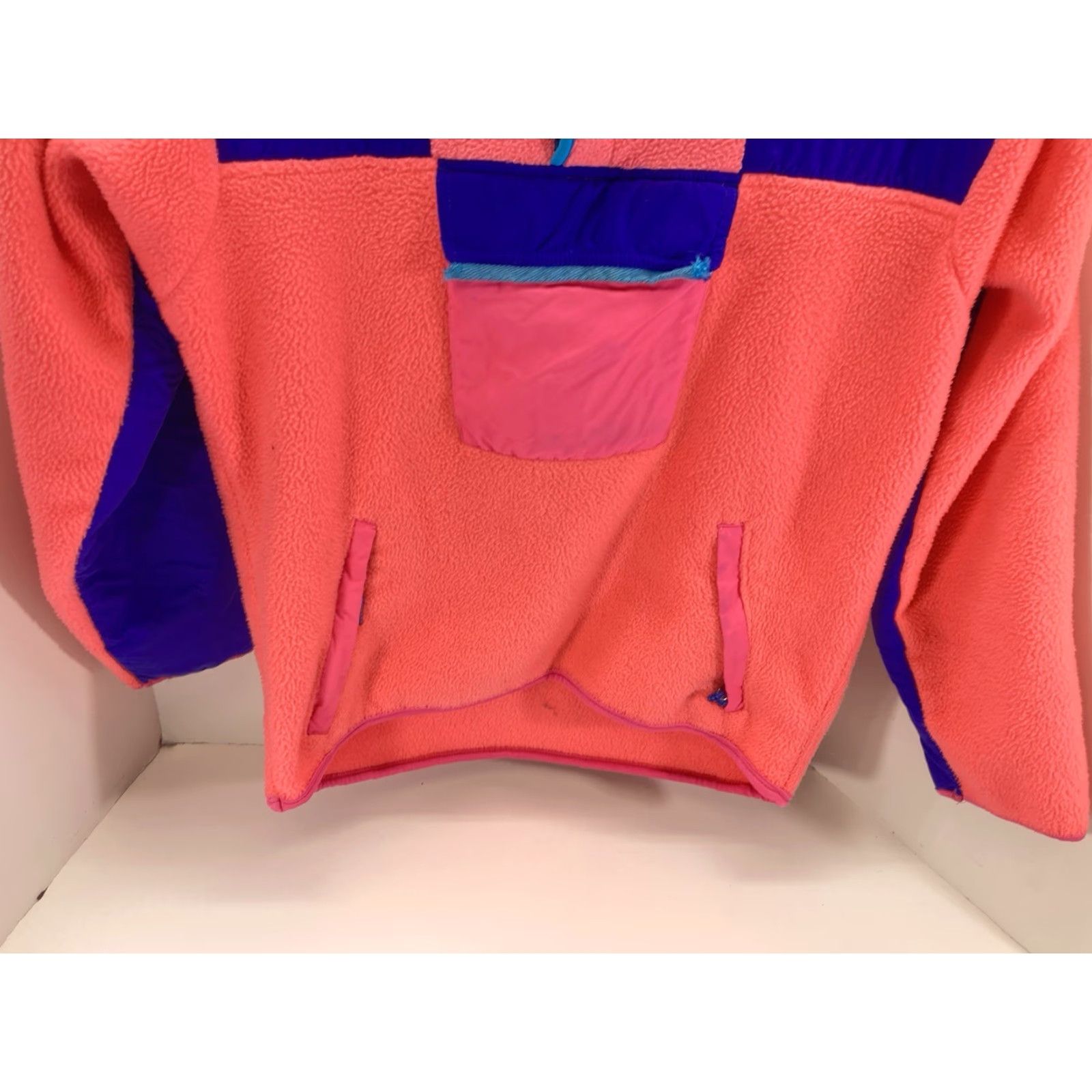 Nike ACG VINTAGE Nike ACG Fleece Sweater Women Size Medium Pink Pullover Devils Tower Womens Sweatshirt Mock Neck Long Sleeve Size M / US 6-8 / IT 42-44 - 3 Thumbnail