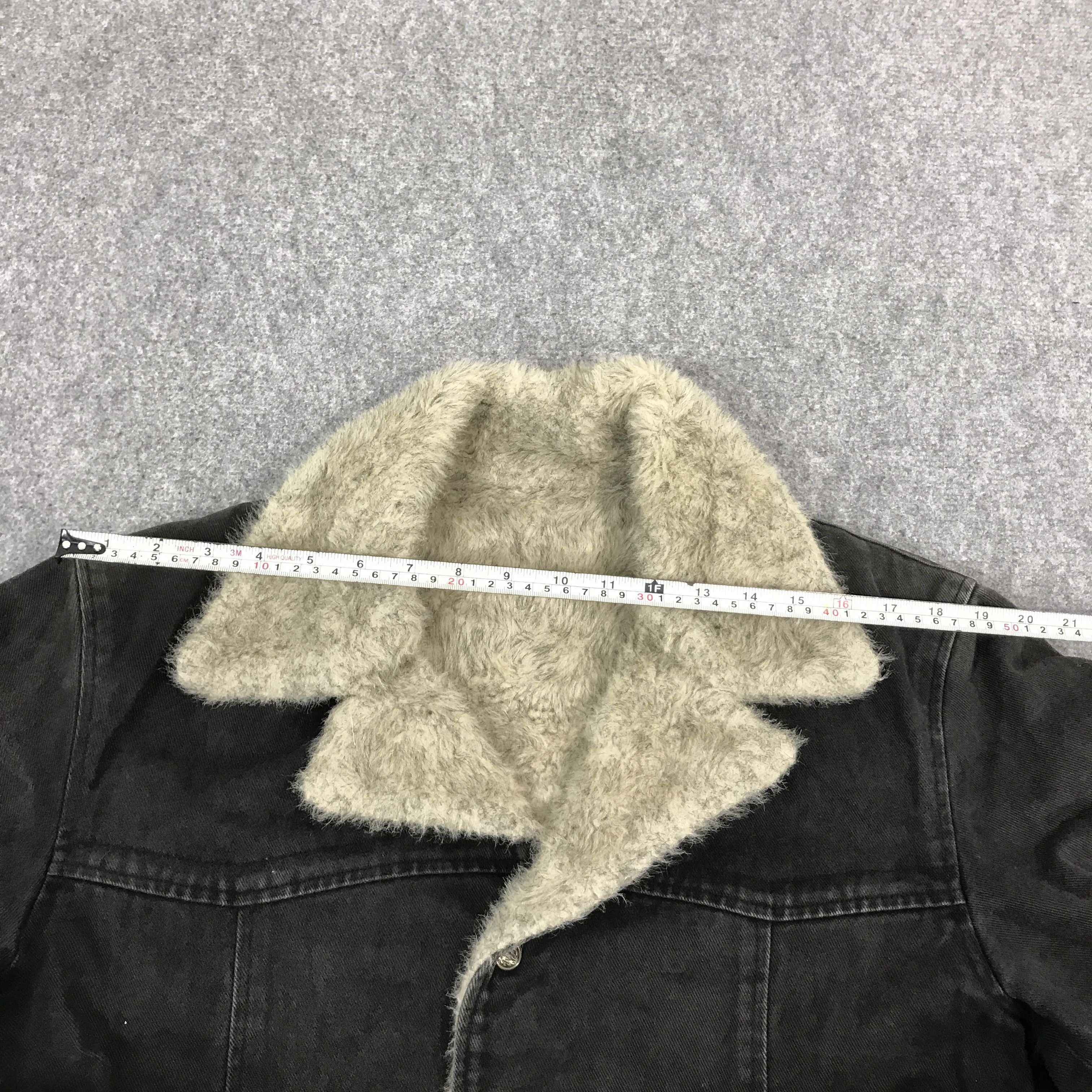 BIGI × Japanese Brand MEN’S BIGI JAPAN FUR DENIM SNAP BUTTON JACKET Size US L / EU 52-54 / 3 - 9 Thumbnail