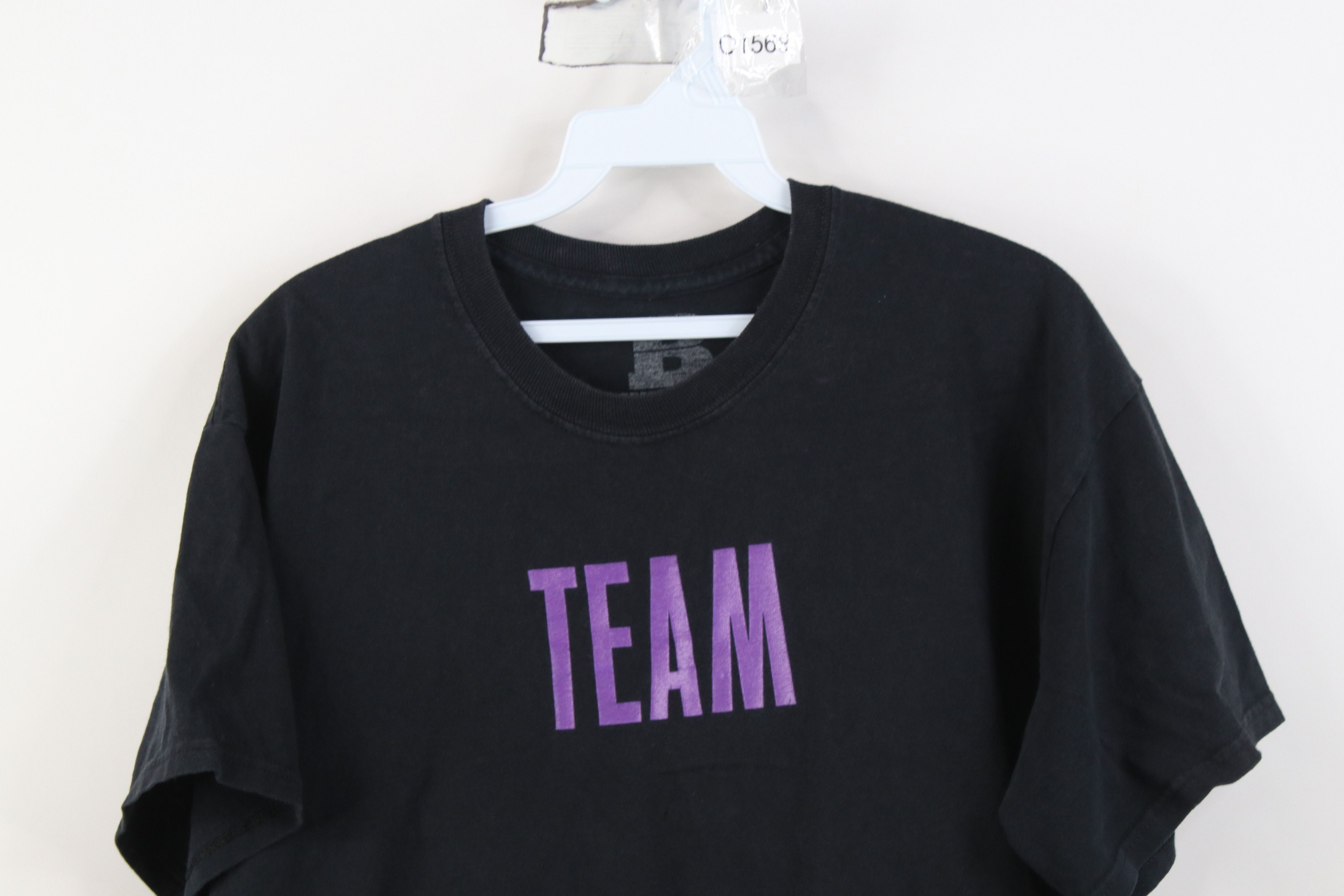 Vintage Team Bieber 2017 Stadium Tour Justin Bieber Band T-Shirt Size L / US 10 / IT 46 - 2 Thumbnail