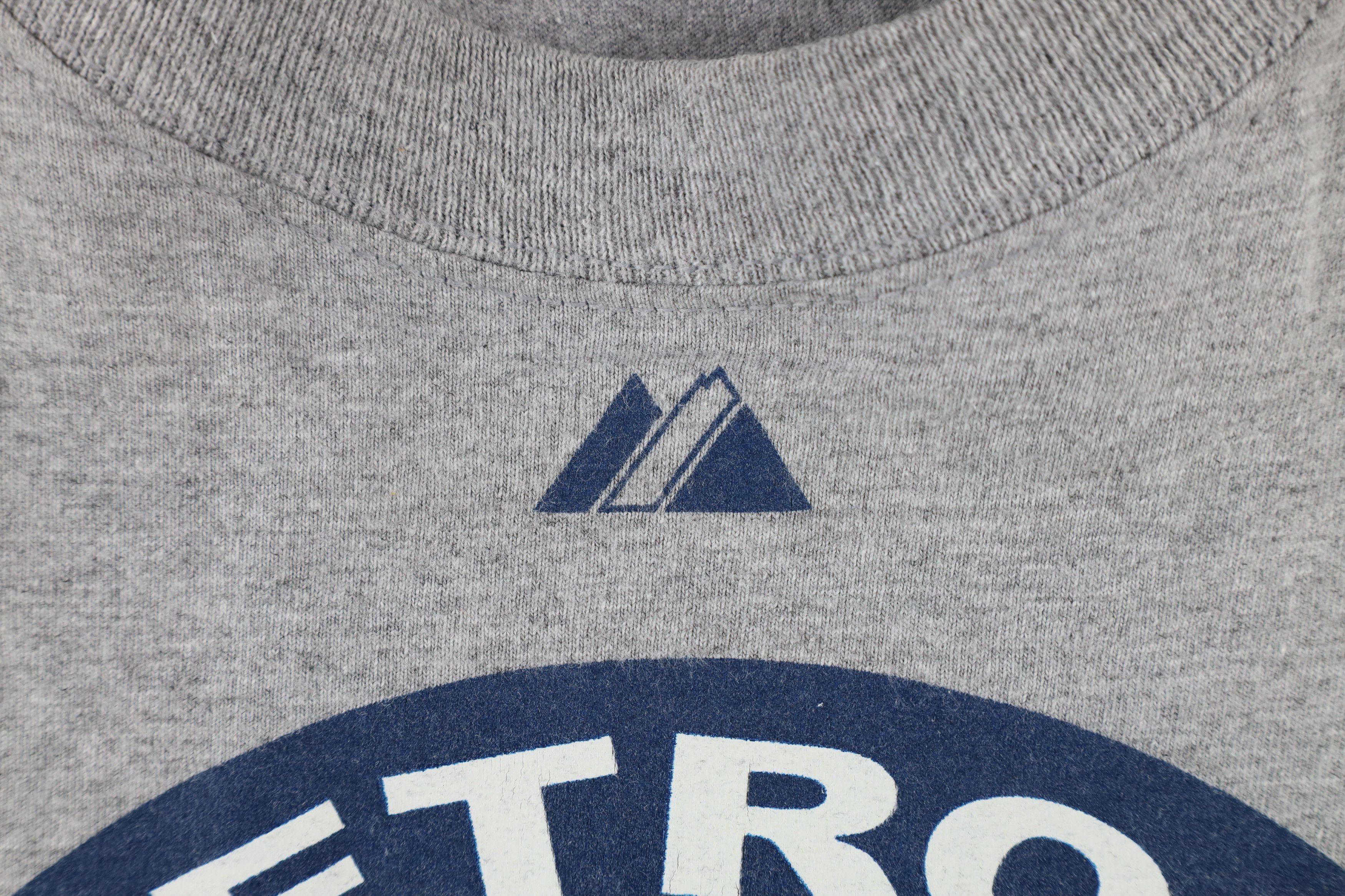 Majestic × Vintage Vintage Majestic Tigers Baseball T-Shirt Heather Gray Size US XL / EU 56 / 4 - 5 Thumbnail