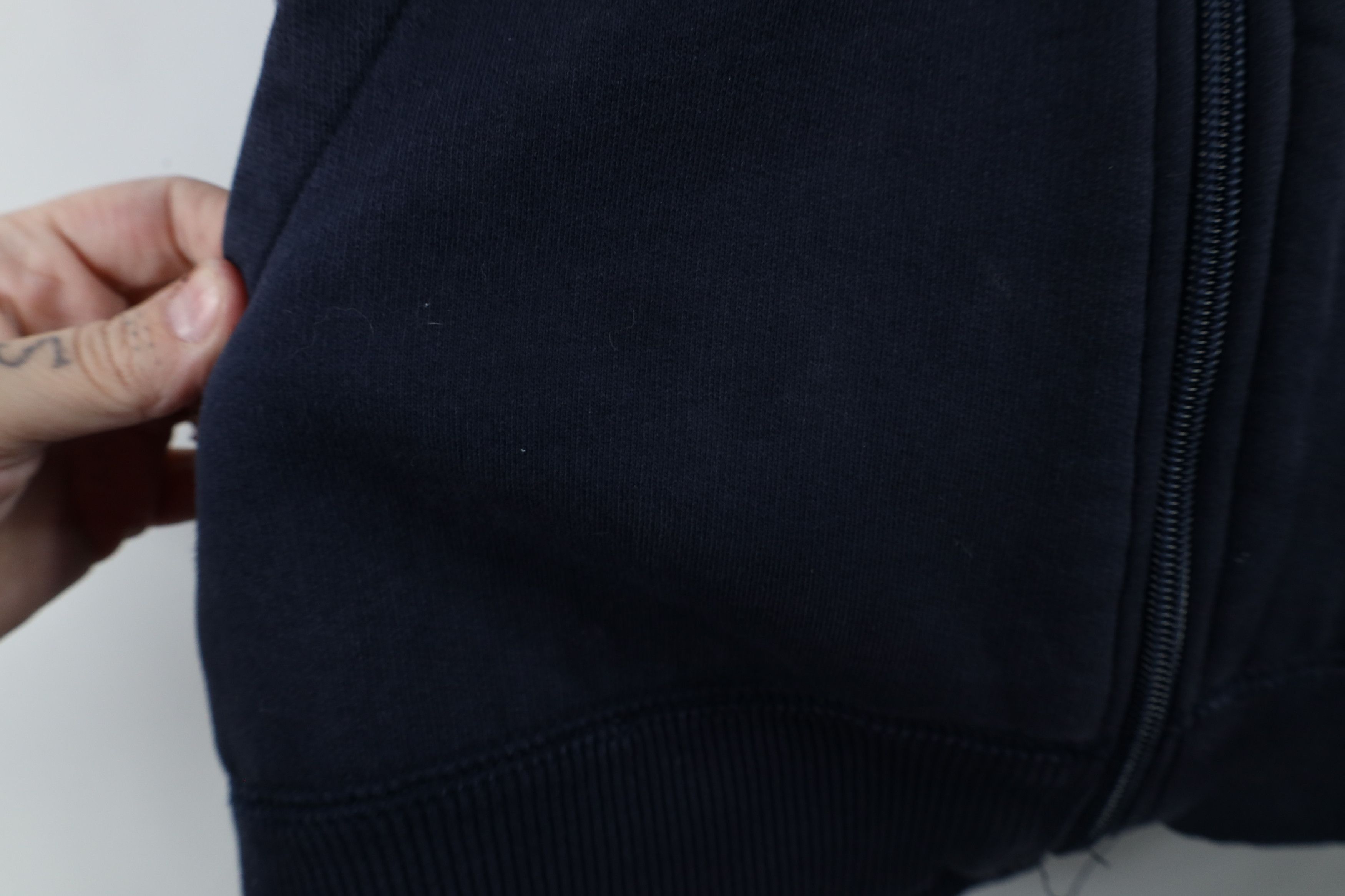 Tommy Hilfiger × Vintage Vintage Y2K Tommy Hilfiger Heavyweight Full Zip Hoodie Blue Size US XXL / EU 58 / 5 - 10 Thumbnail