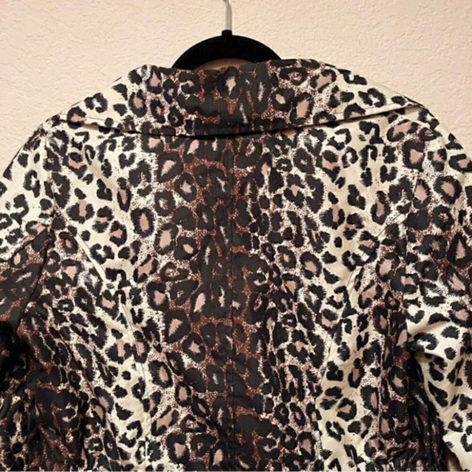 Unknown London Leopard Print Jacket with Collar Size M / US 6-8 / IT 42-44 - 8 Thumbnail