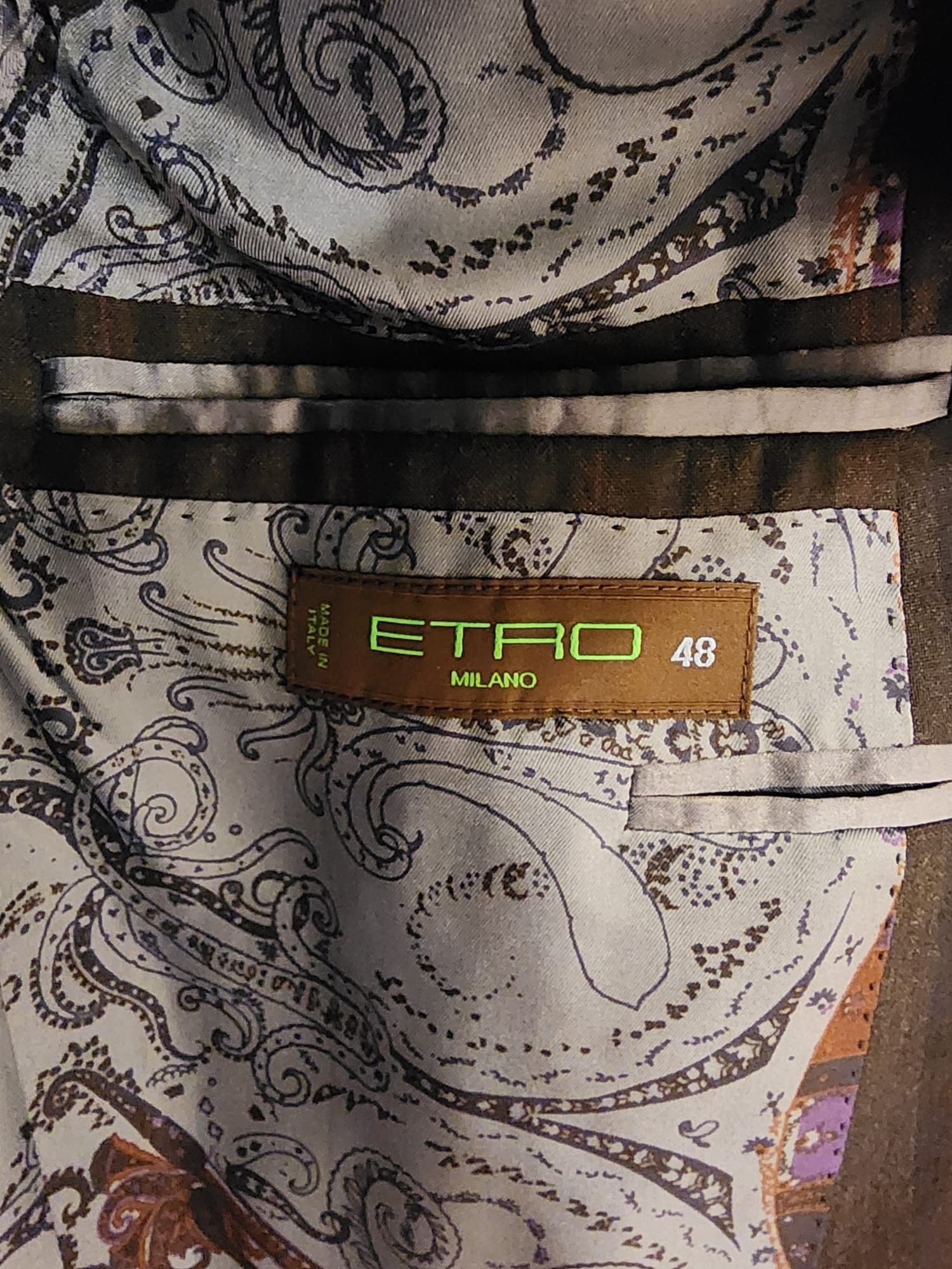 Etro Etro Dark Gray Stripe Suit 38R NWOT Size 38R - 4 Thumbnail