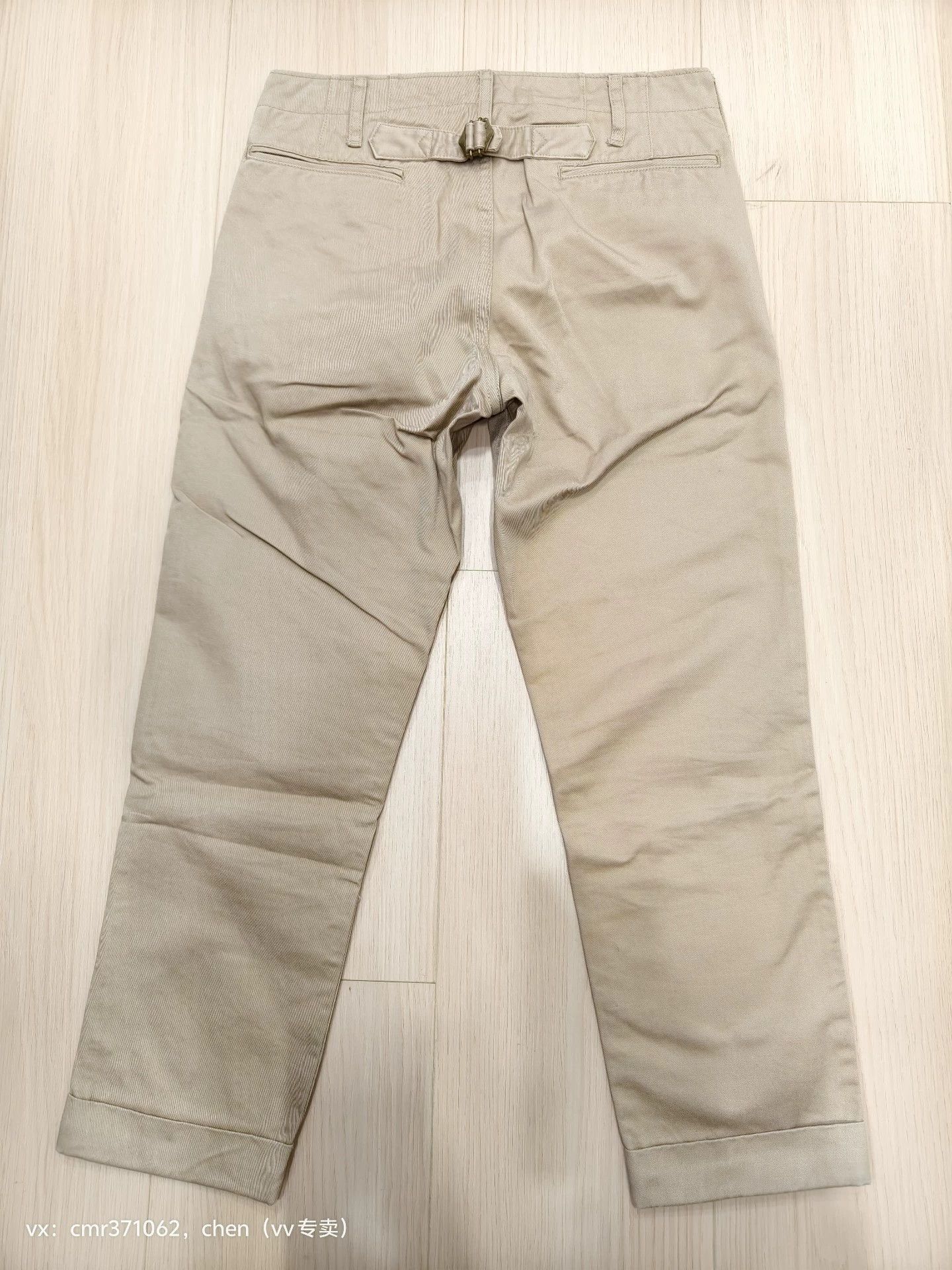 Vintage VISVIM 17SS HIGH WATER CHINO Beige Size 1 Size US 29 - 6 Thumbnail