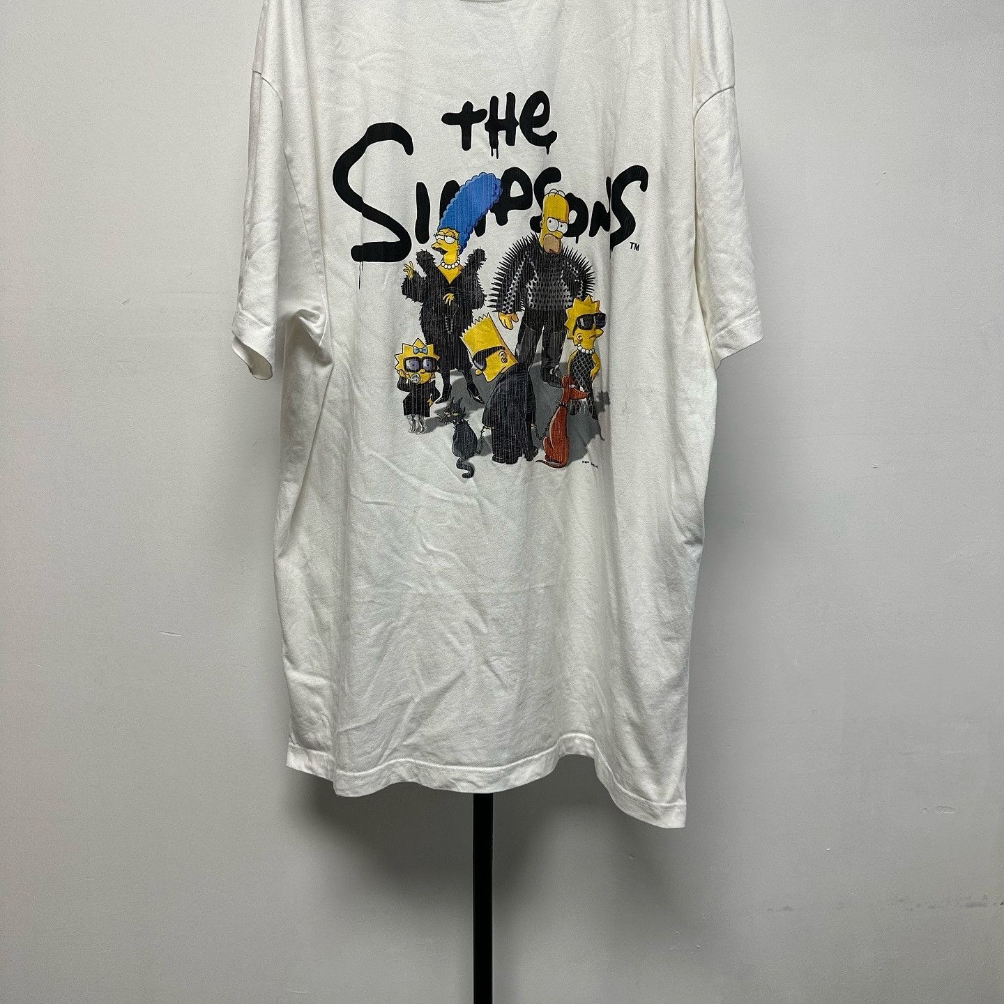 Balenciaga Balenciaga The Simpsons Print T-Shirt Size M Size US M / EU 48-50 / 2 - 1 Thumbnail