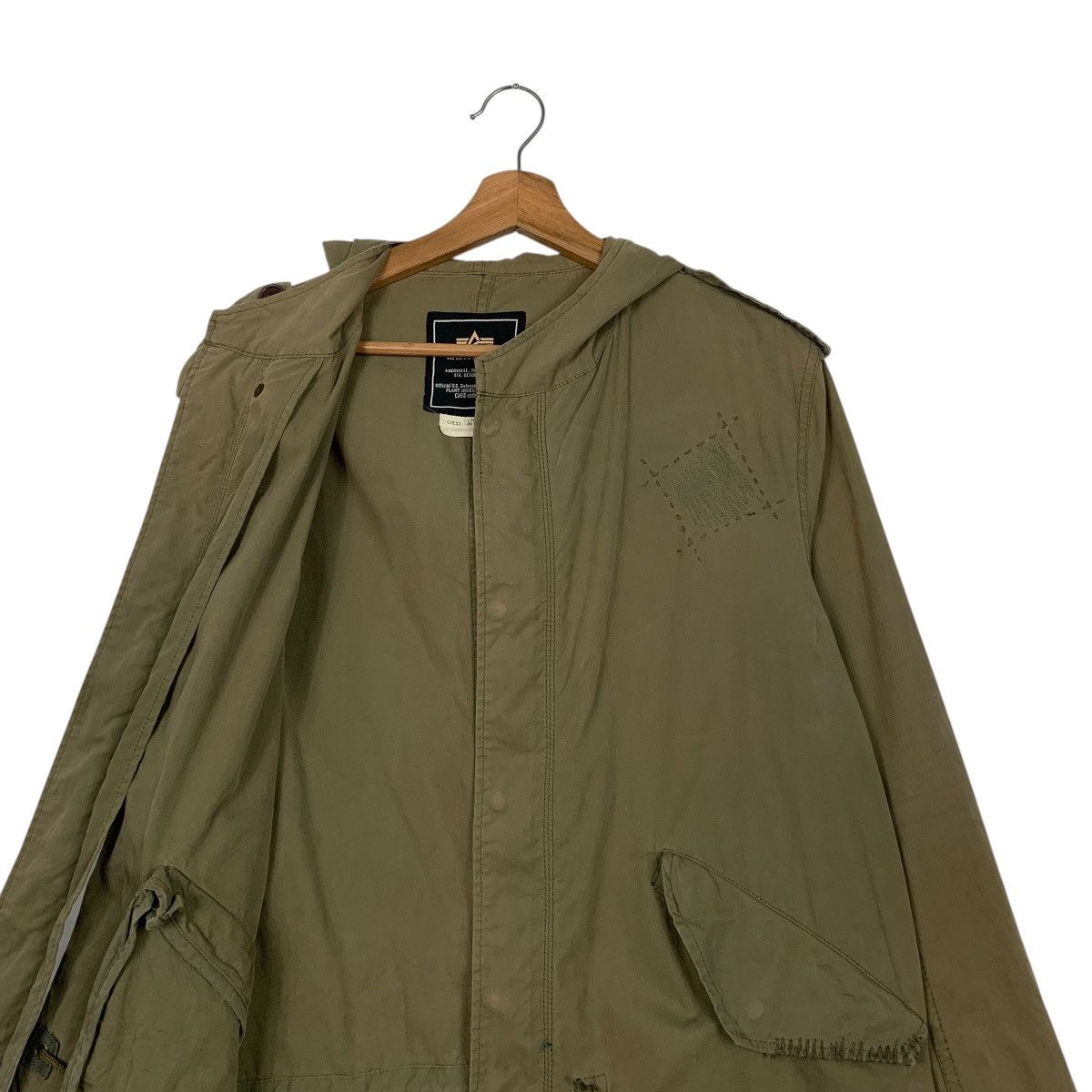 Alpha Industries Vintage Distressed Alpha Industries Military Parka Size US M / EU 48-50 / 2 - 11 Thumbnail