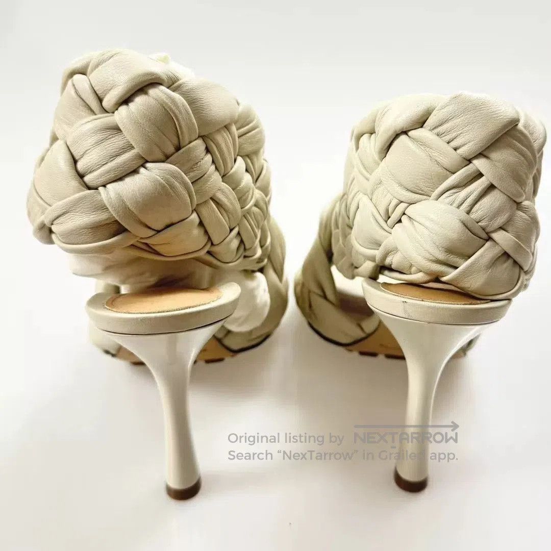 Bottega Veneta BV Woven High Heels. Size US 7 / IT 37 - 5 Thumbnail