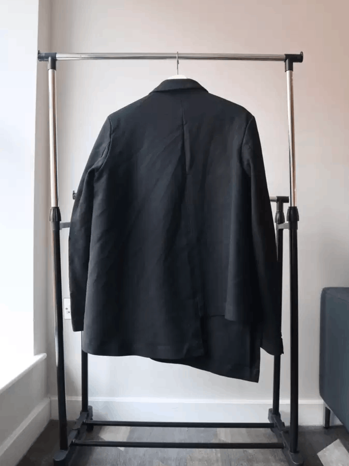 Comme des Garcons Homme Plus Comme Des Garcons Homme plus 18AW White Shock Uneven Jacket Size US M / EU 48-50 / 2 - 2 Thumbnail