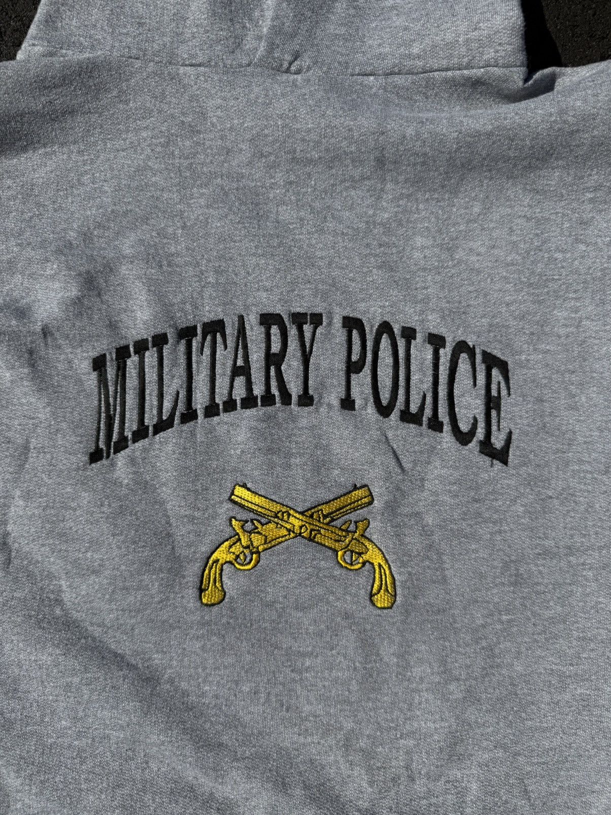 Vintage Vintage Military Police Hoodie Size US L / EU 52-54 / 3 - 2 Thumbnail