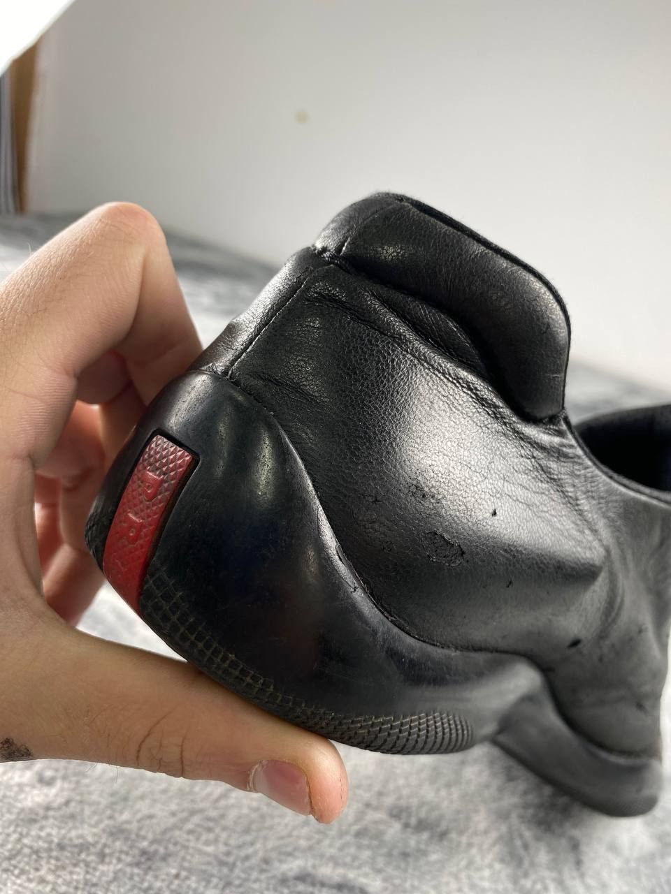 Prada Prada Leather Sneakers Size US 7 / EU 40 - 18 Thumbnail