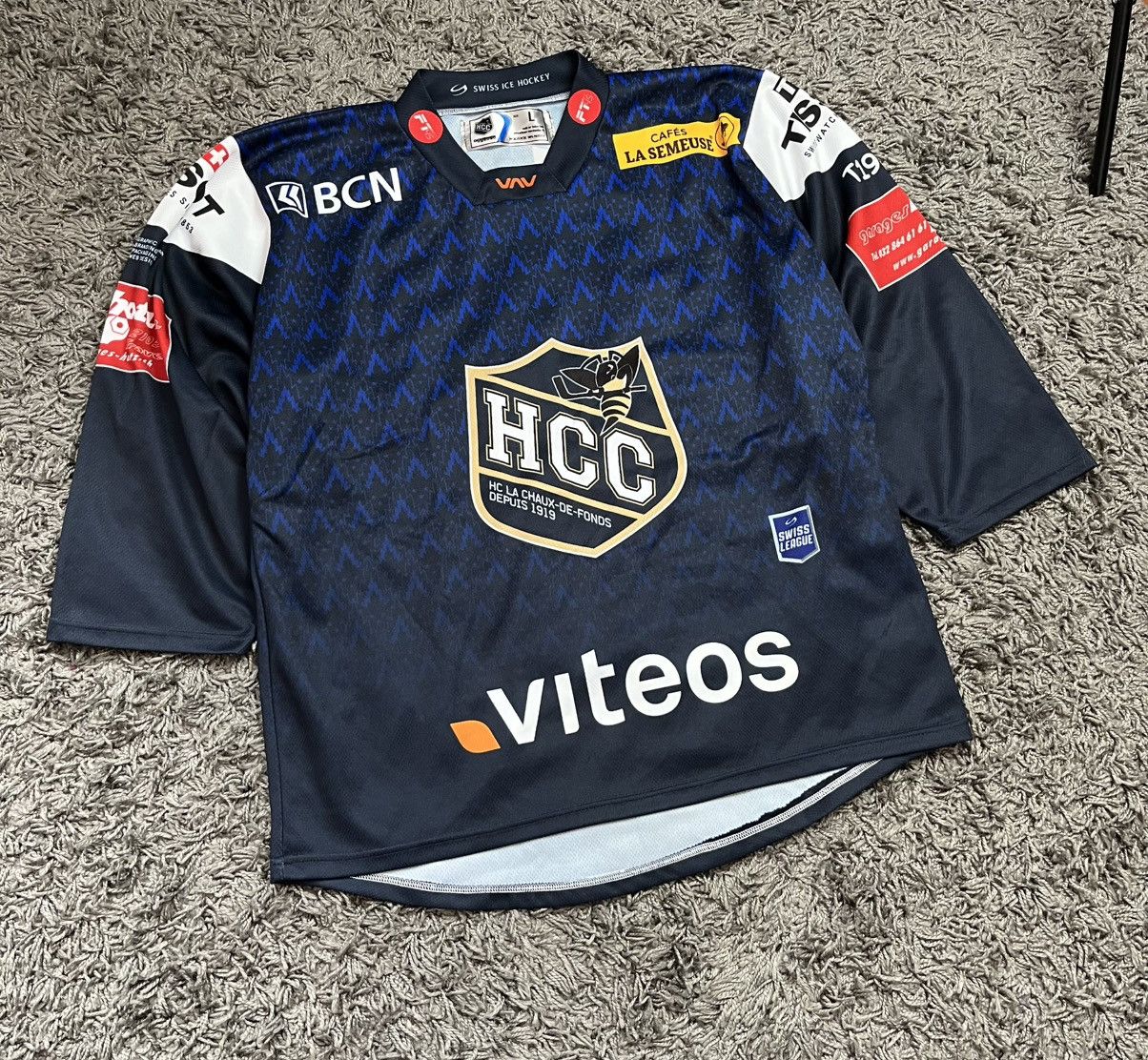 Vintage HCC La Chaux-de-Fonds Ochsner Hockey Jersey Size L Size US L / EU 52-54 / 3 - 1 Thumbnail