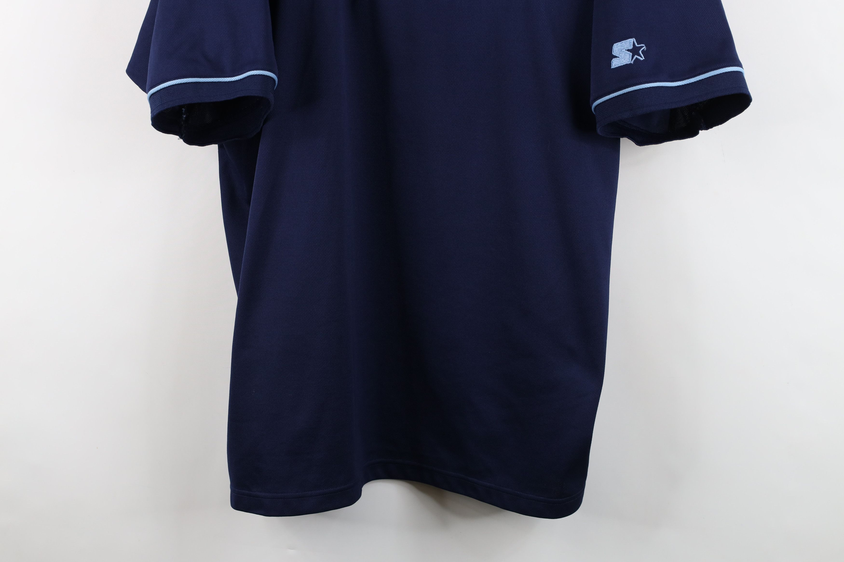 Starter Vintage 90s Starter University of North Carolina Polo Shirt Size US XXL / EU 58 / 5 - 3 Thumbnail