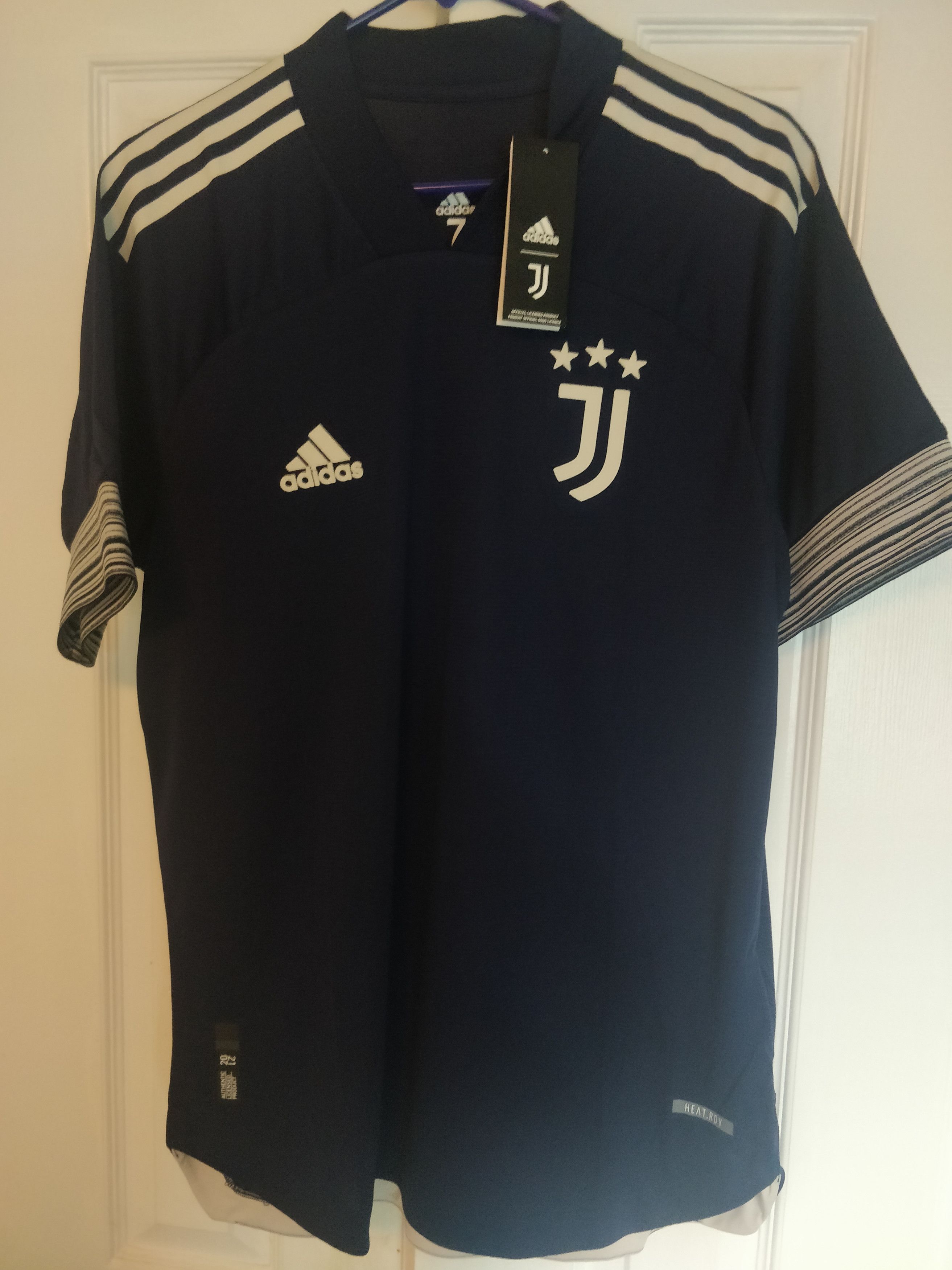 Adidas Juventus BNWT Player Issue 2020 Jersey Adidas Size US L / EU 52-54 / 3 - 1 Thumbnail