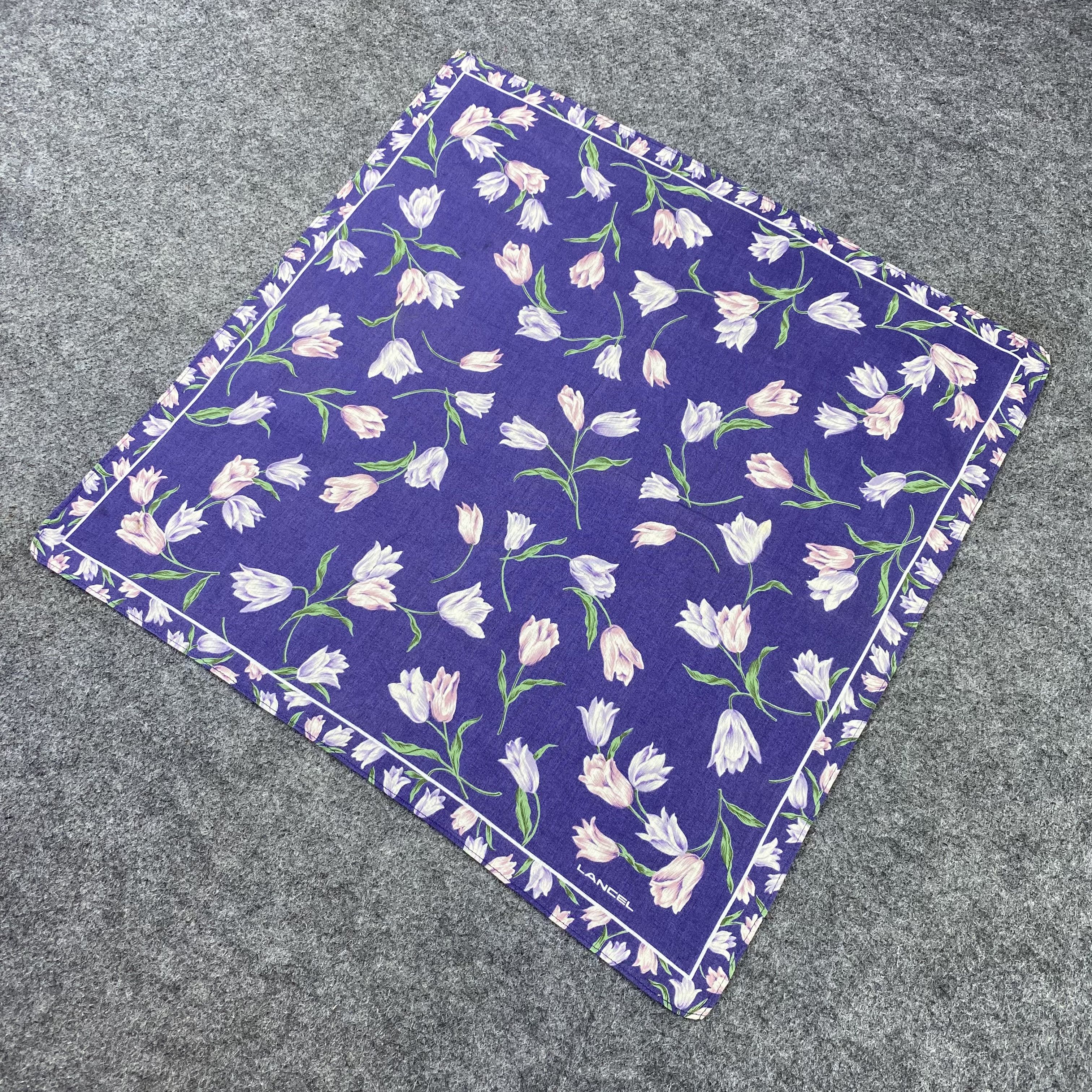 Lancel Lancel Handkerchief / Bandana / Neckerchief-B1159 Size ONE SIZE - 4 Thumbnail