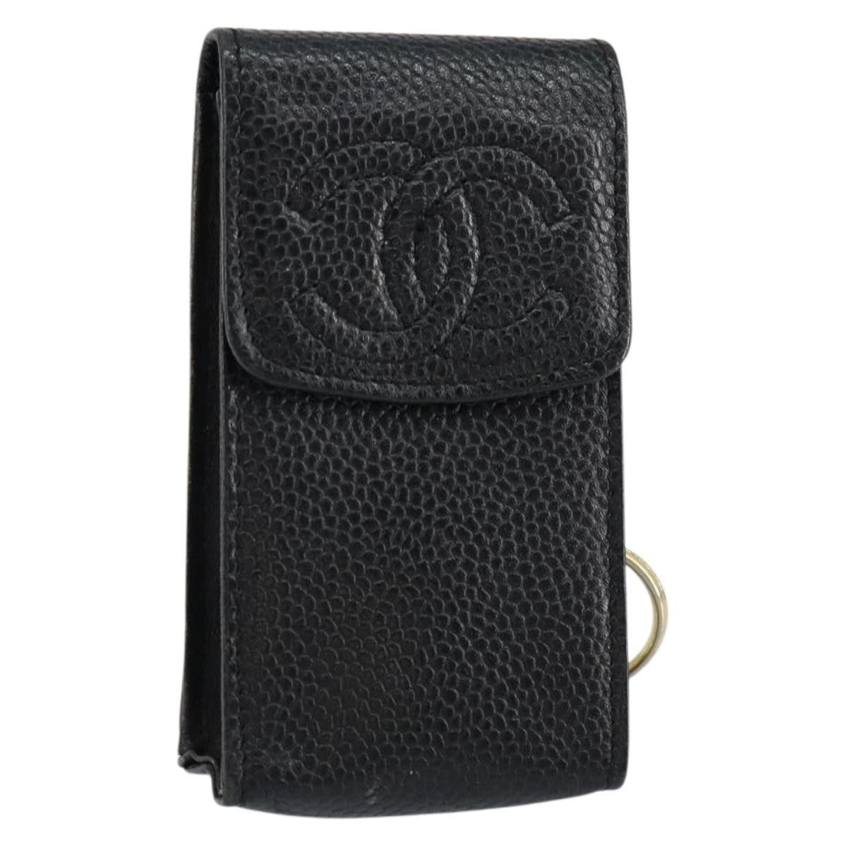 Chanel Chanel Vintage CC Phone Holder Crossbody Bag Caviar Size ONE SIZE - 1 Thumbnail
