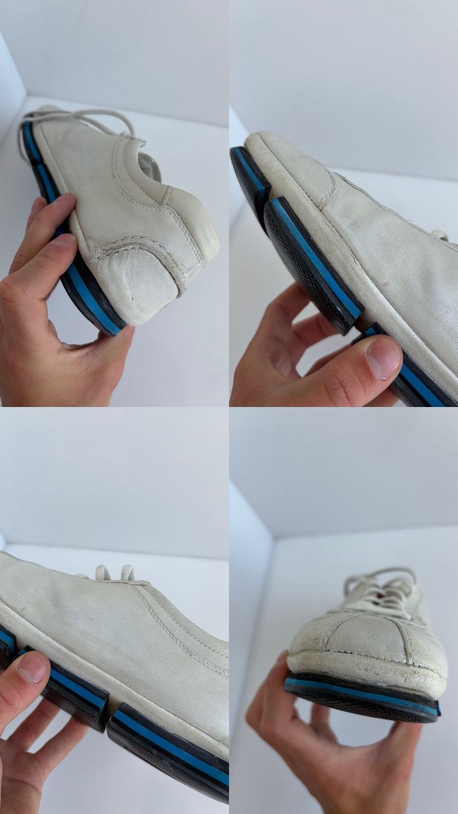 Prada Prada Sport Baskets Sneakers Americas Cup Leather Shoes Size US 9 / EU 42 - 15 Thumbnail
