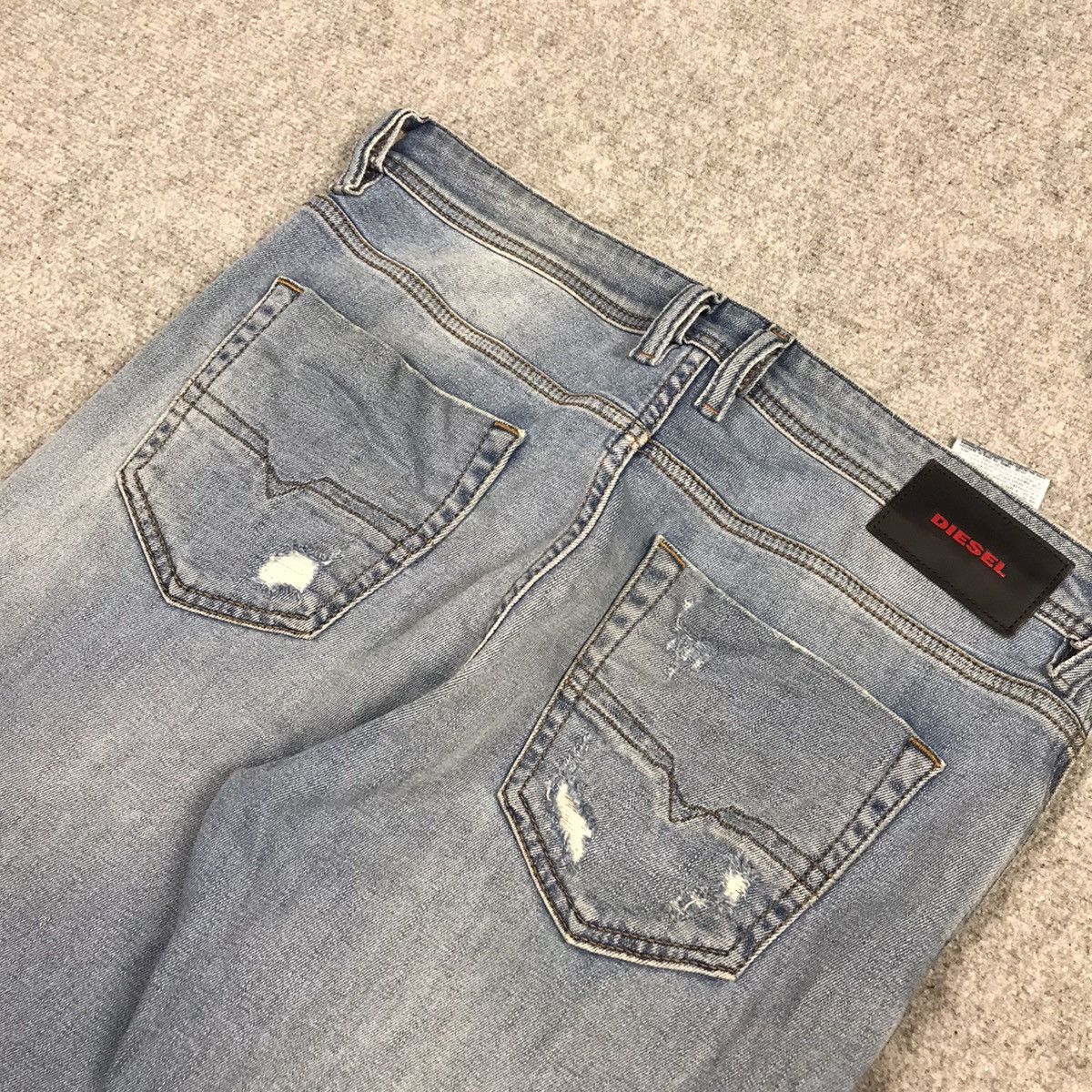 Diesel SLIM DIESEL DISTRESSED JEANS PANTS Size US 30 / EU 46 - 13 Thumbnail