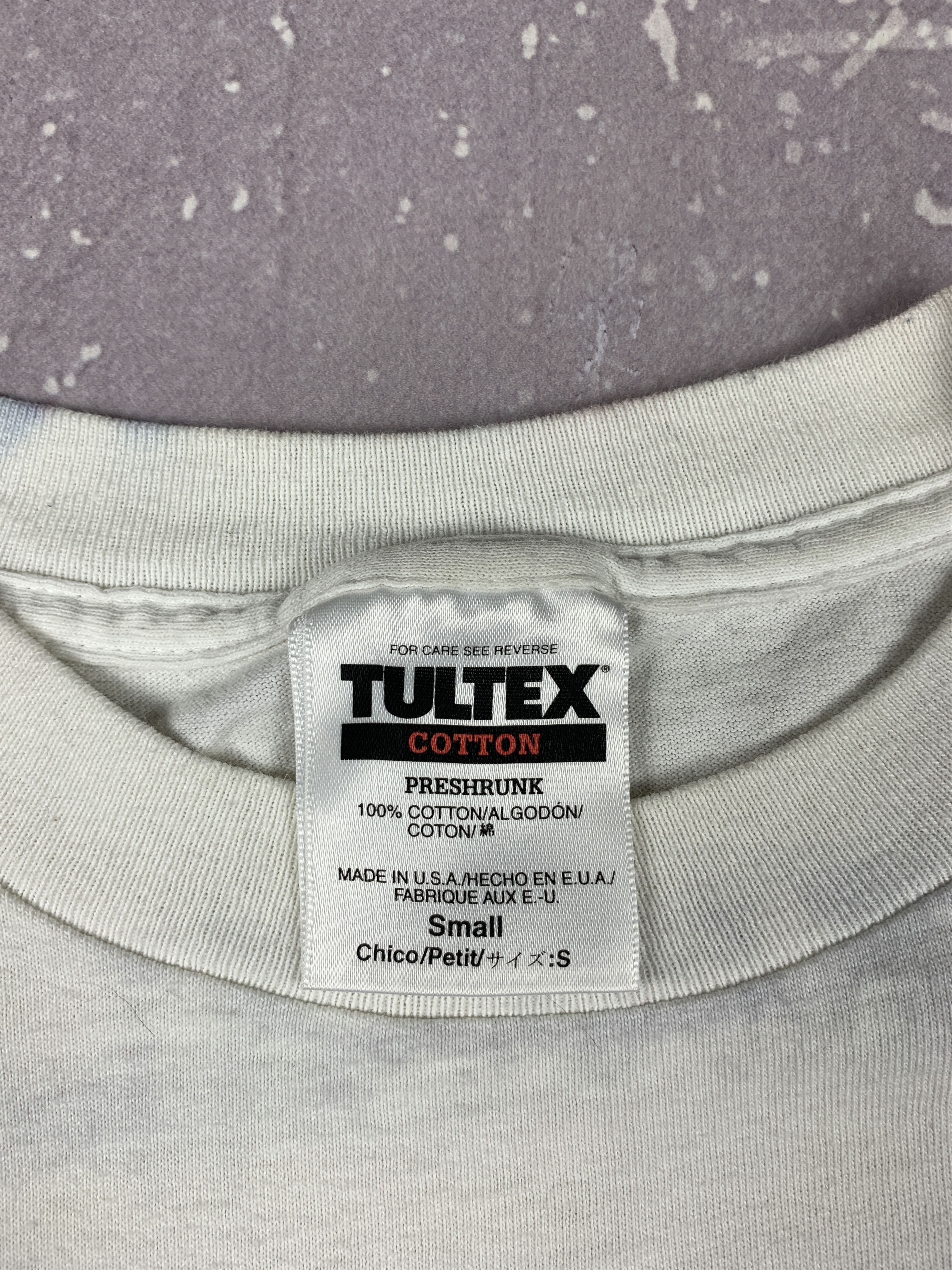 Tultex 1990s Vintage Tultex Sea World Dolphins Graphic T Shirt Size US S / EU 44-46 / 1 - 7 Thumbnail