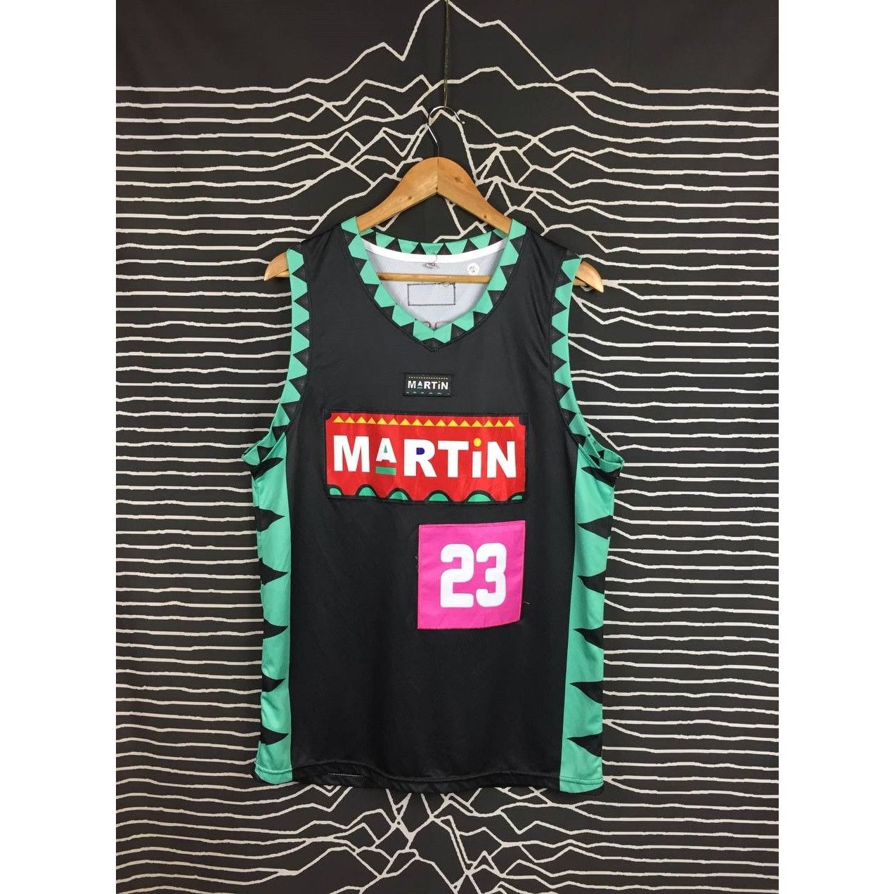 Vintage Martin Payne 90s TV Show Marty Mar #23 Basketball Jersey Size US M / EU 48-50 / 2 - 2 Thumbnail