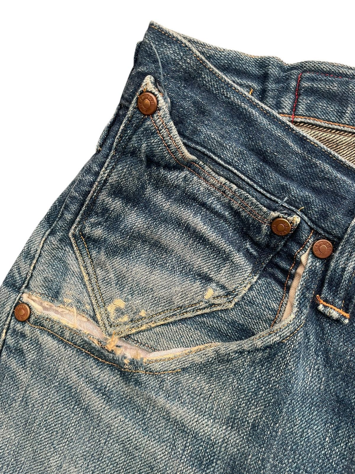 Levi's Vintage Levis Red 2007 Selvedge Denim Size US 32 / EU 48 - 6 Thumbnail