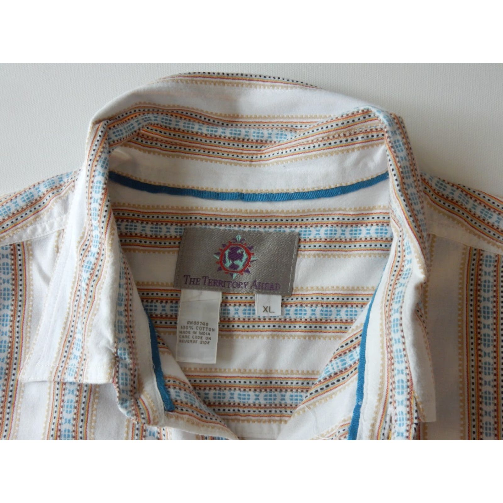 The Territory Ahead Territory Ahead Men's Button Front Shirt Size XL Size US XL / EU 56 / 4 - 3 Thumbnail