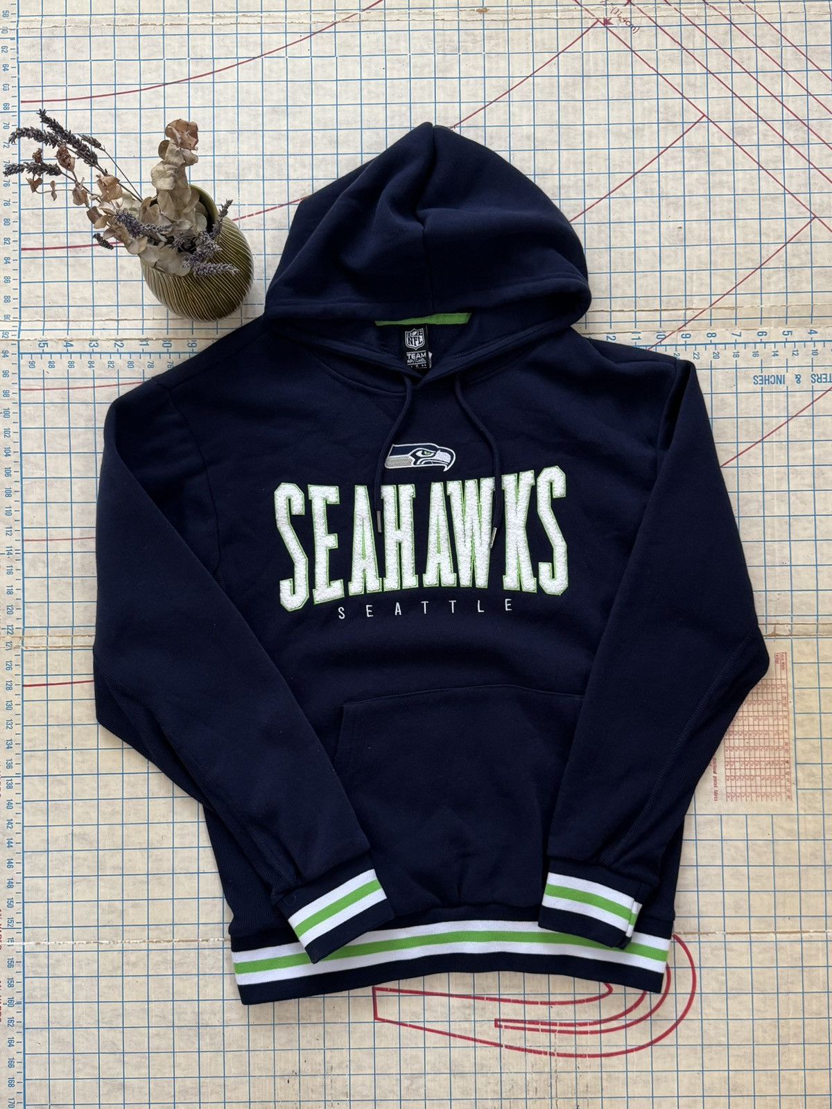 NFL NWOT NFL Team Apparel Seattle Seahawks Pull Over HoodieSmall Size US S / EU 44-46 / 1 - 5 Thumbnail